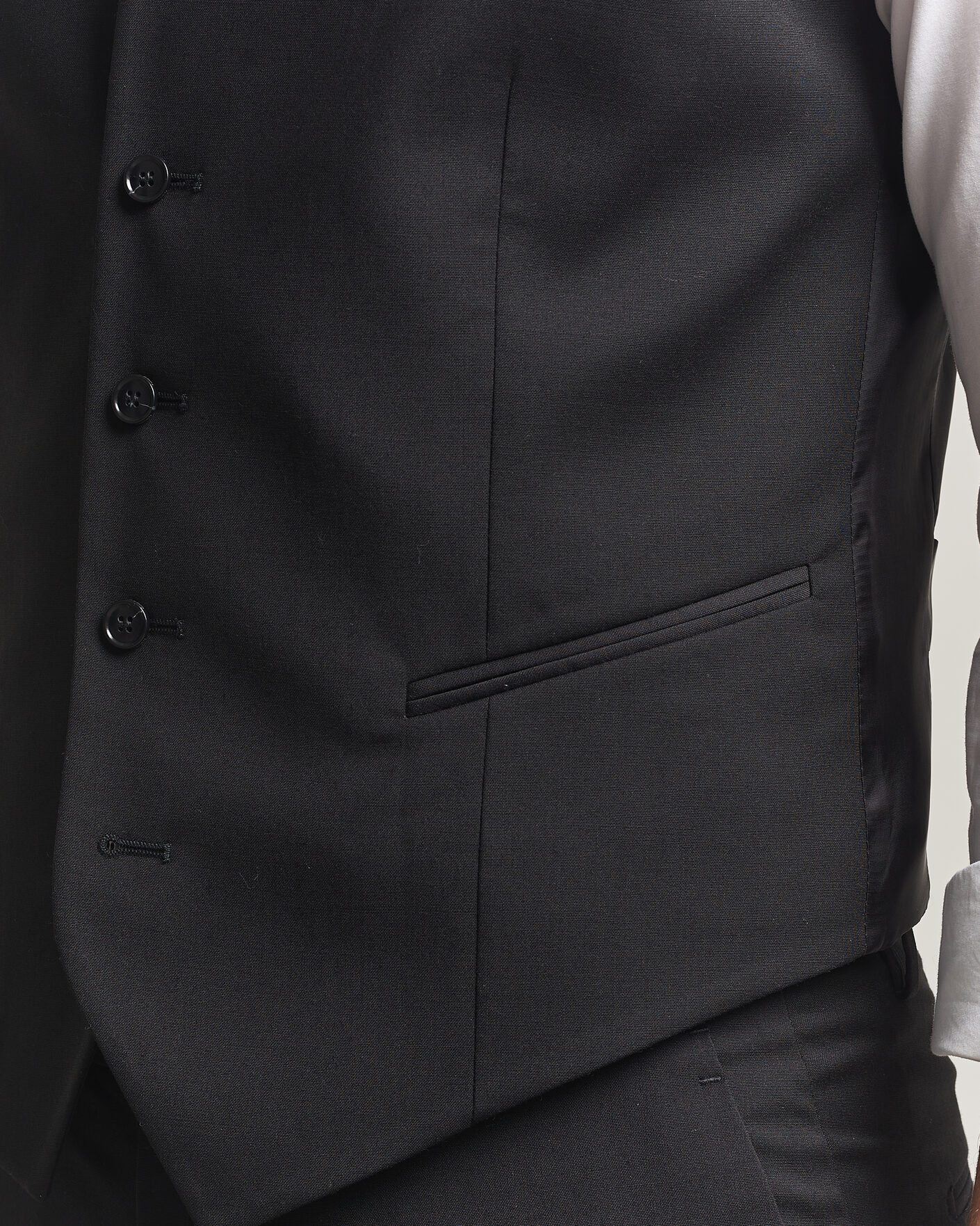 Herren | Westen | Tiger of Sweden | Winston Wool Travel Waistcoat Black