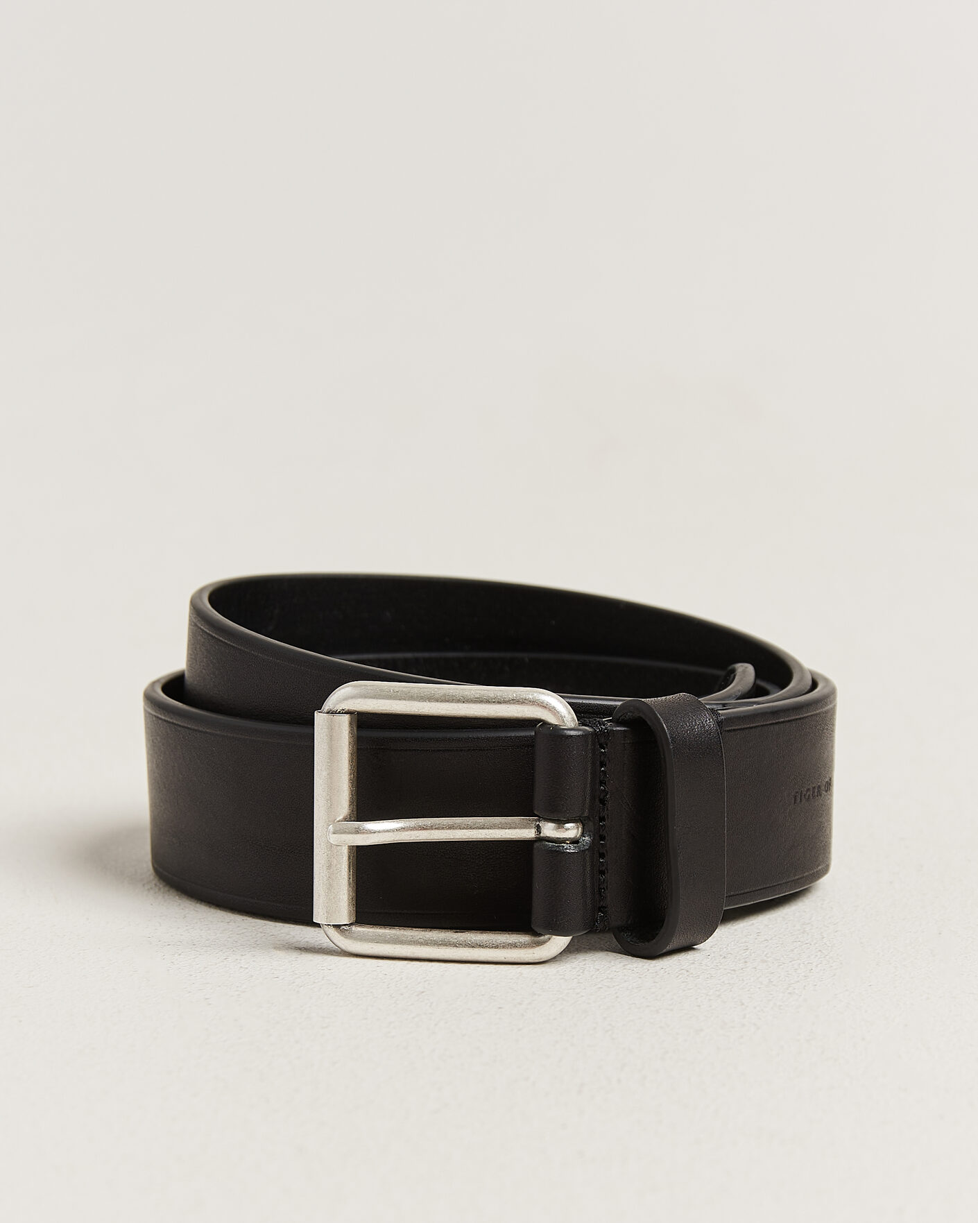 Herren | Gürtel | Tiger of Sweden | Labori Leather Belt Black