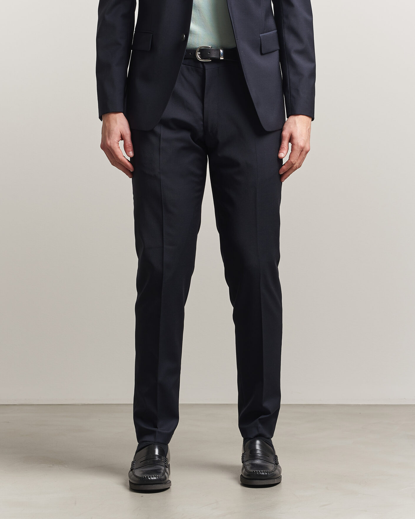 Herren | Hosen | Tiger of Sweden | Tenuta Wool Travel Suit Trousers Dark Ink