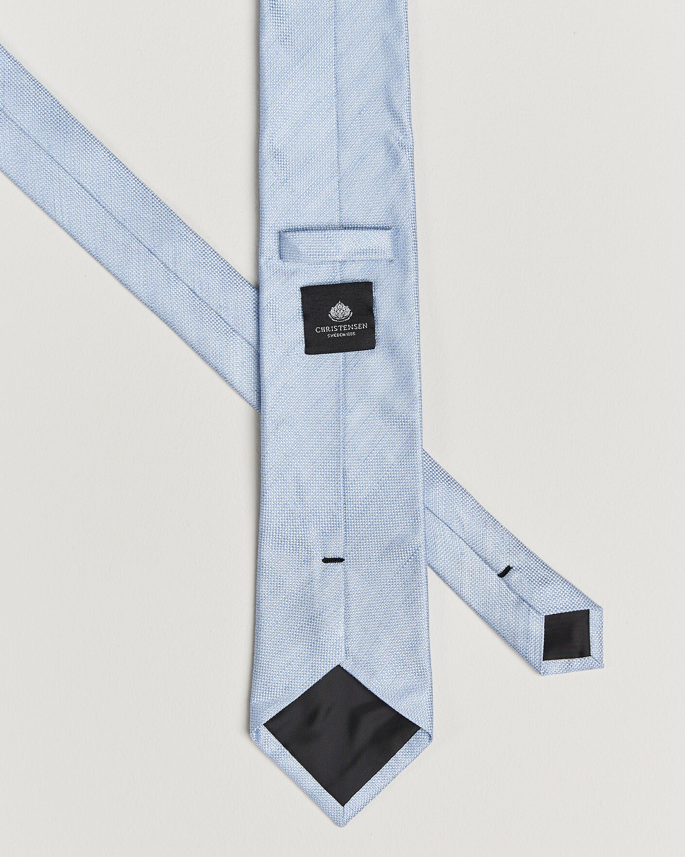 Herren | Krawatten | Amanda Christensen | Box Set Printed Silk 8cm Tie With Pocket Square Blue