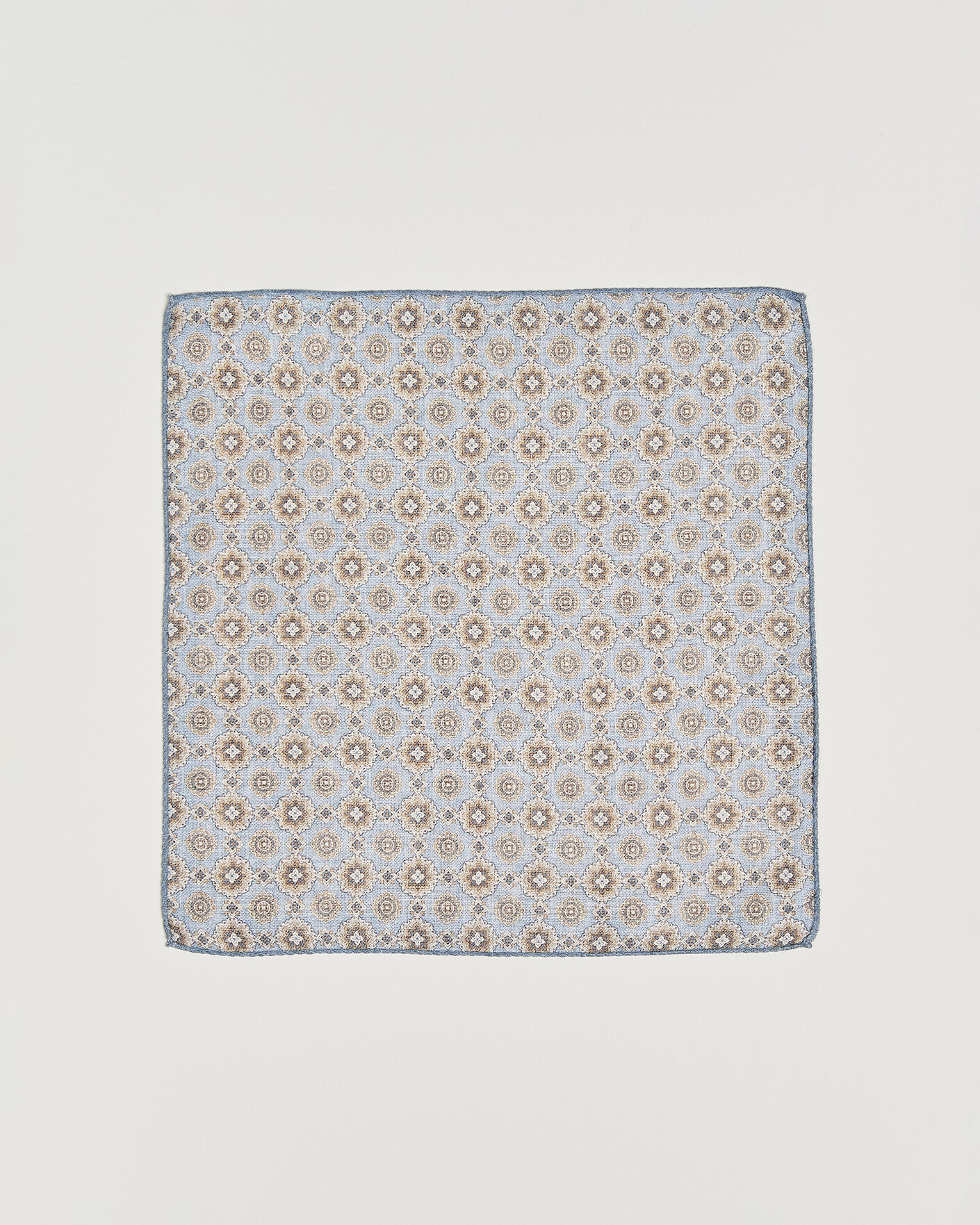 Herren | Einstecktücher | Amanda Christensen | Silk Shappe Double Faced Pocket Square Navy