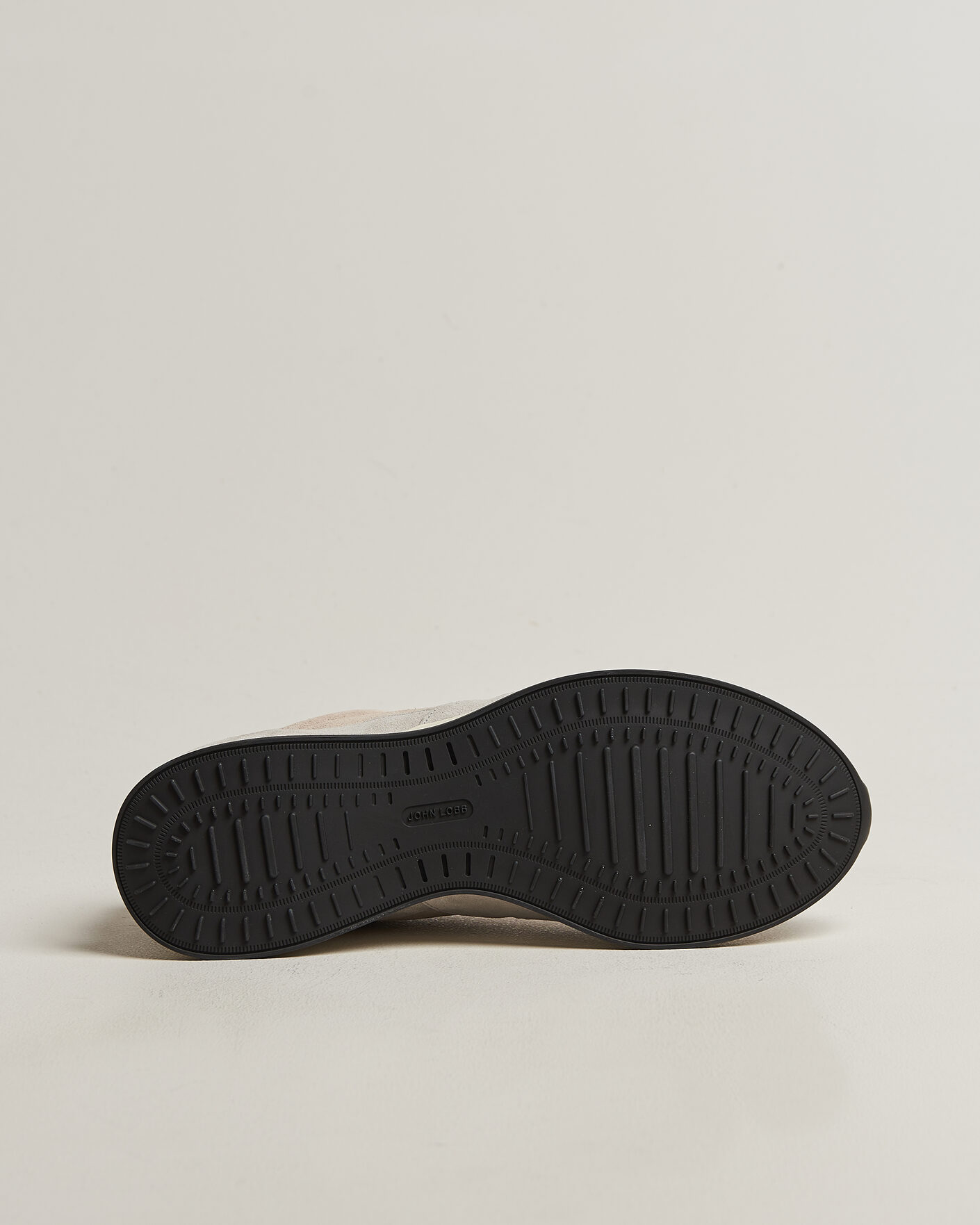 Herren | Sneaker | John Lobb | Laced Running Sneakers Sand Suede