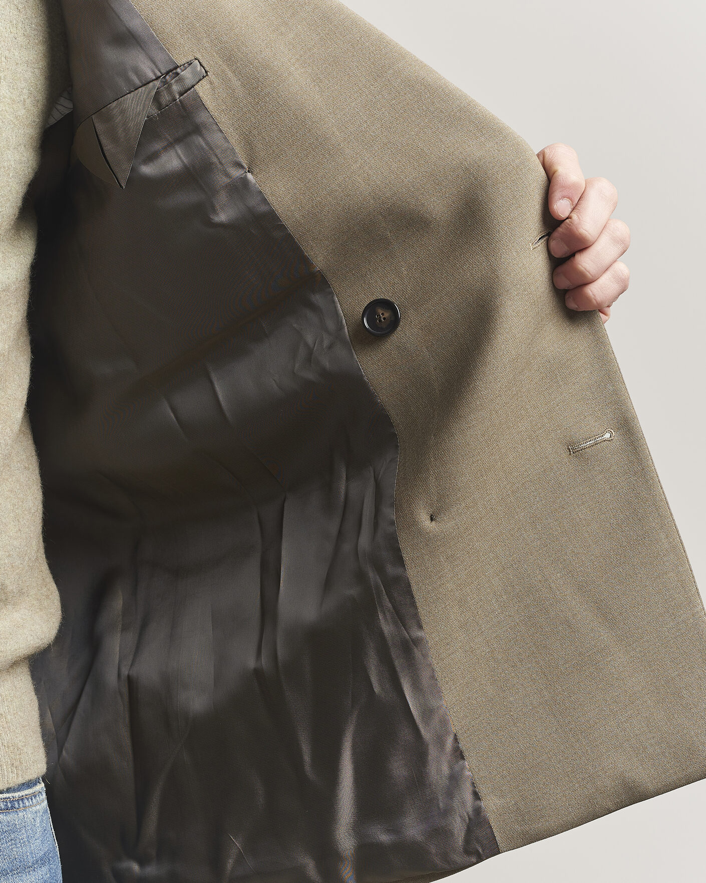 Herren | Sakkos | Filippa K | Michael Wool Double Breasted Blazer Light Driftwood