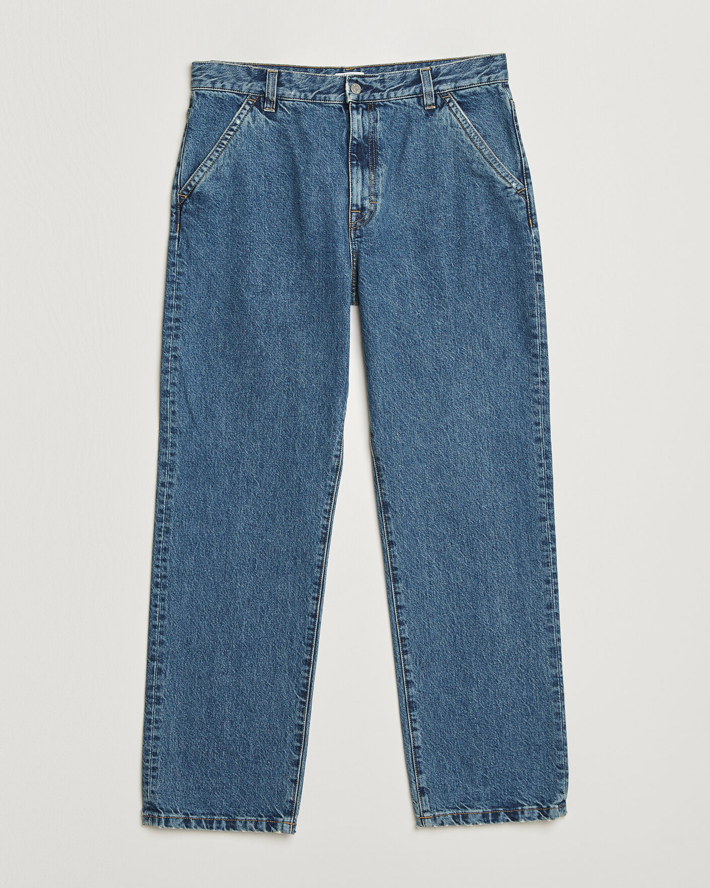 Herren | Jeans | Filippa K | Workwear Jeans Washed Mid Blue