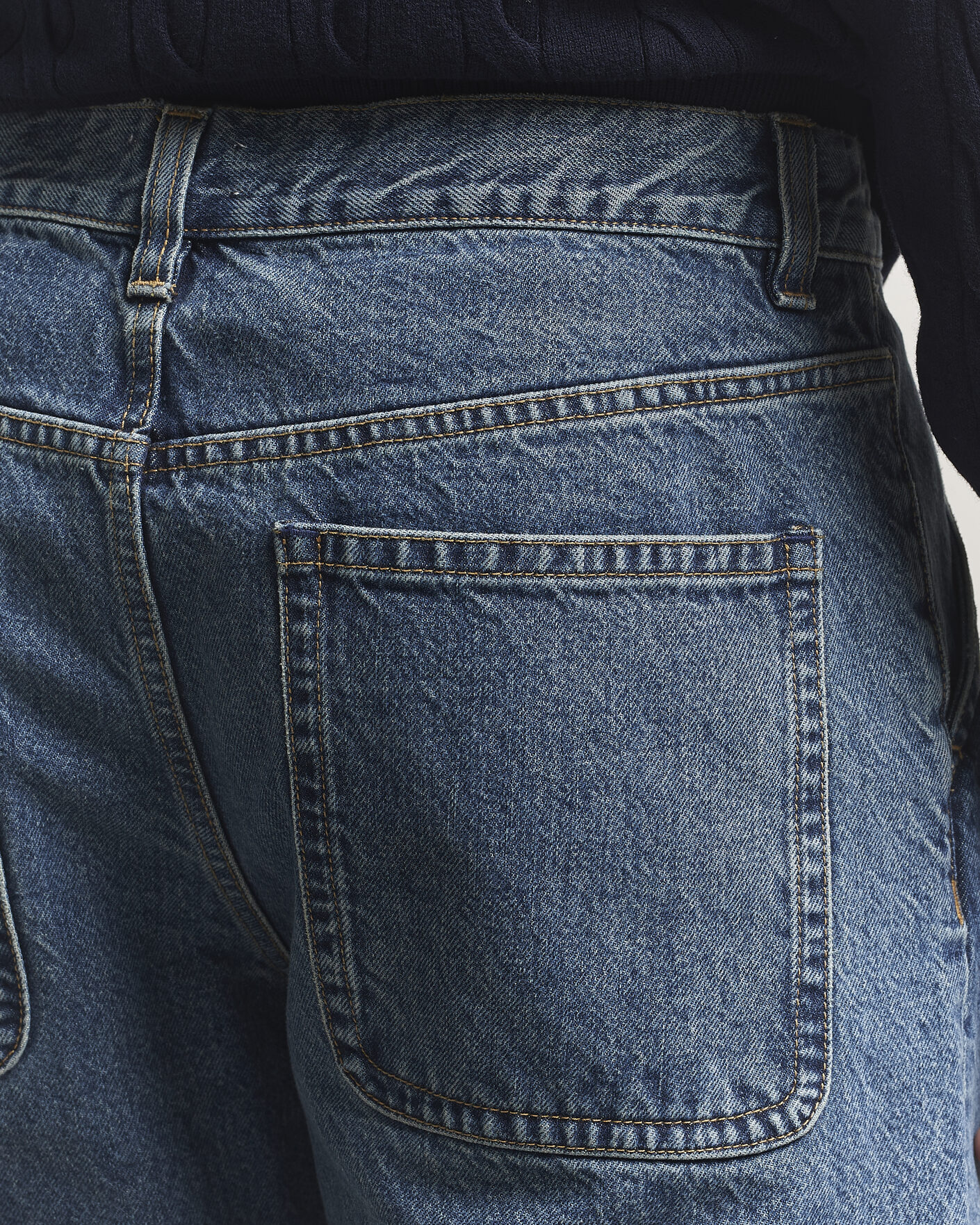 Herren | Jeans | Filippa K | Workwear Jeans Washed Mid Blue