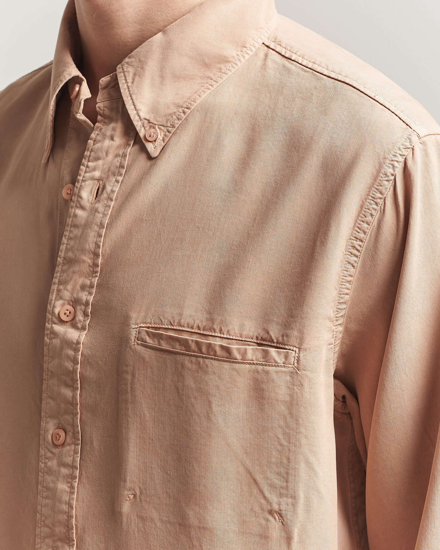 Herren | Hemden | Filippa K | Zack Lyocell Shirt Beige