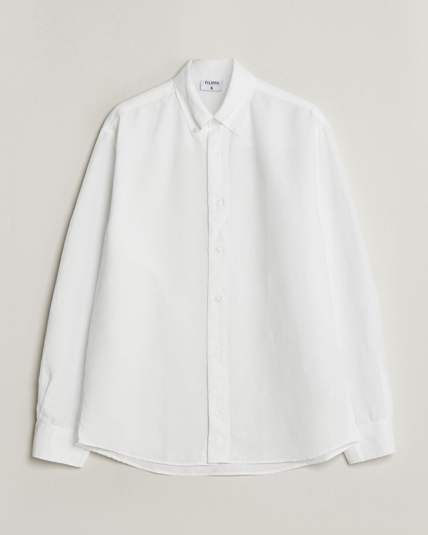 Herren | Hemden | Filippa K | Relaxed Cotton/Linen Shirt White