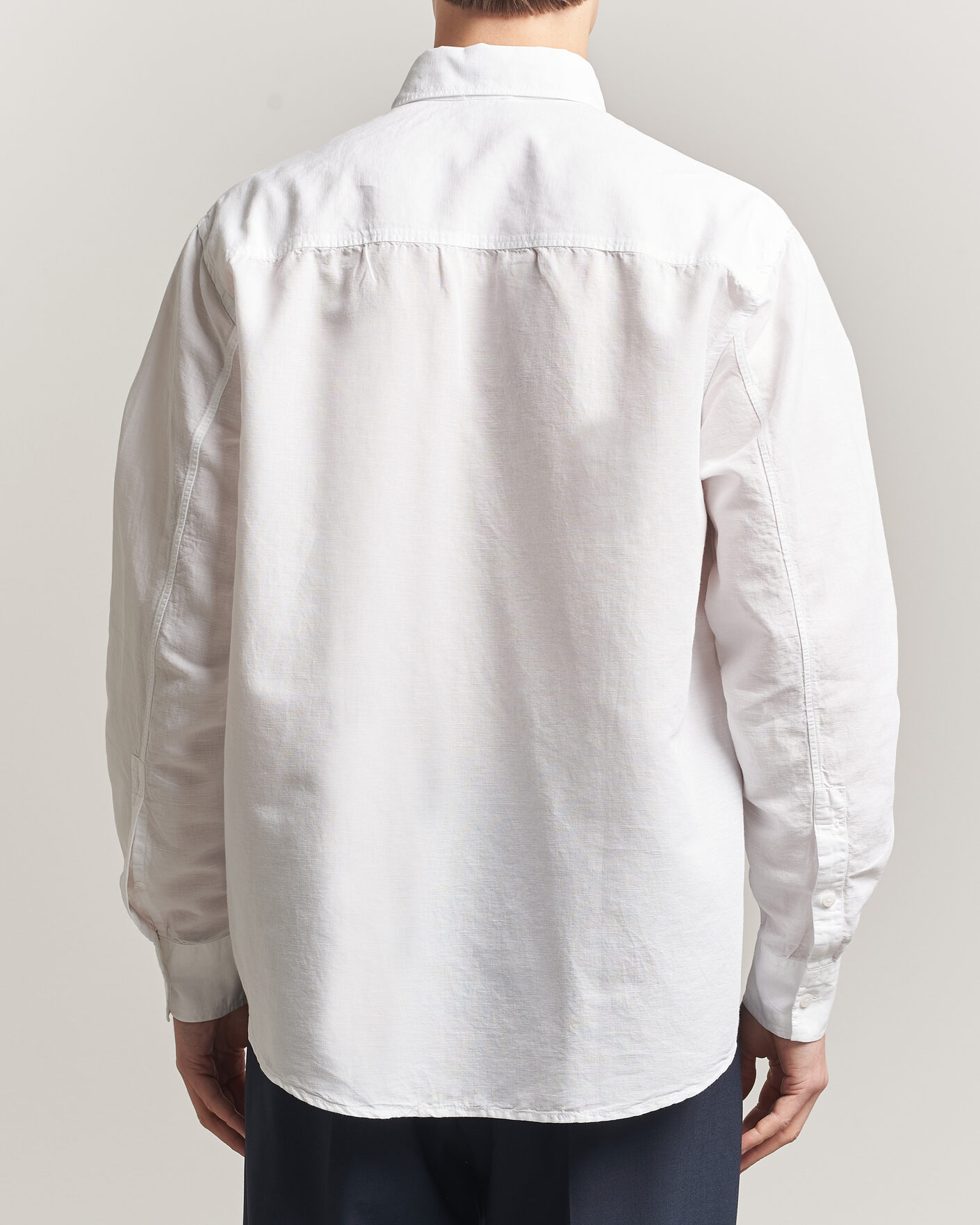 Herren | Hemden | Filippa K | Relaxed Cotton/Linen Shirt White