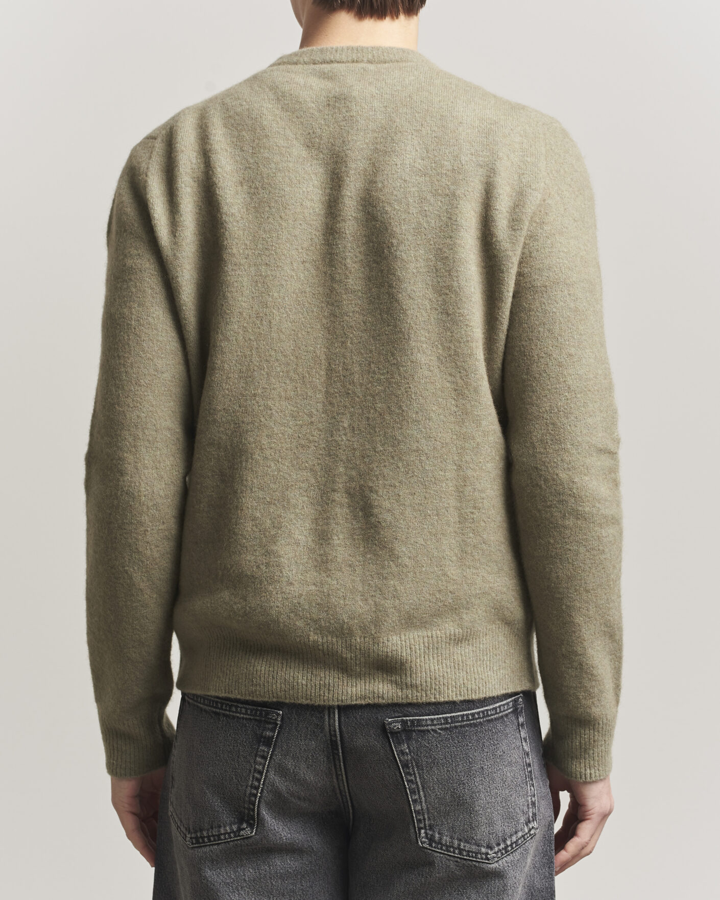 Herren | Pullover | Filippa K | Yak Knitted Sweater Light Green