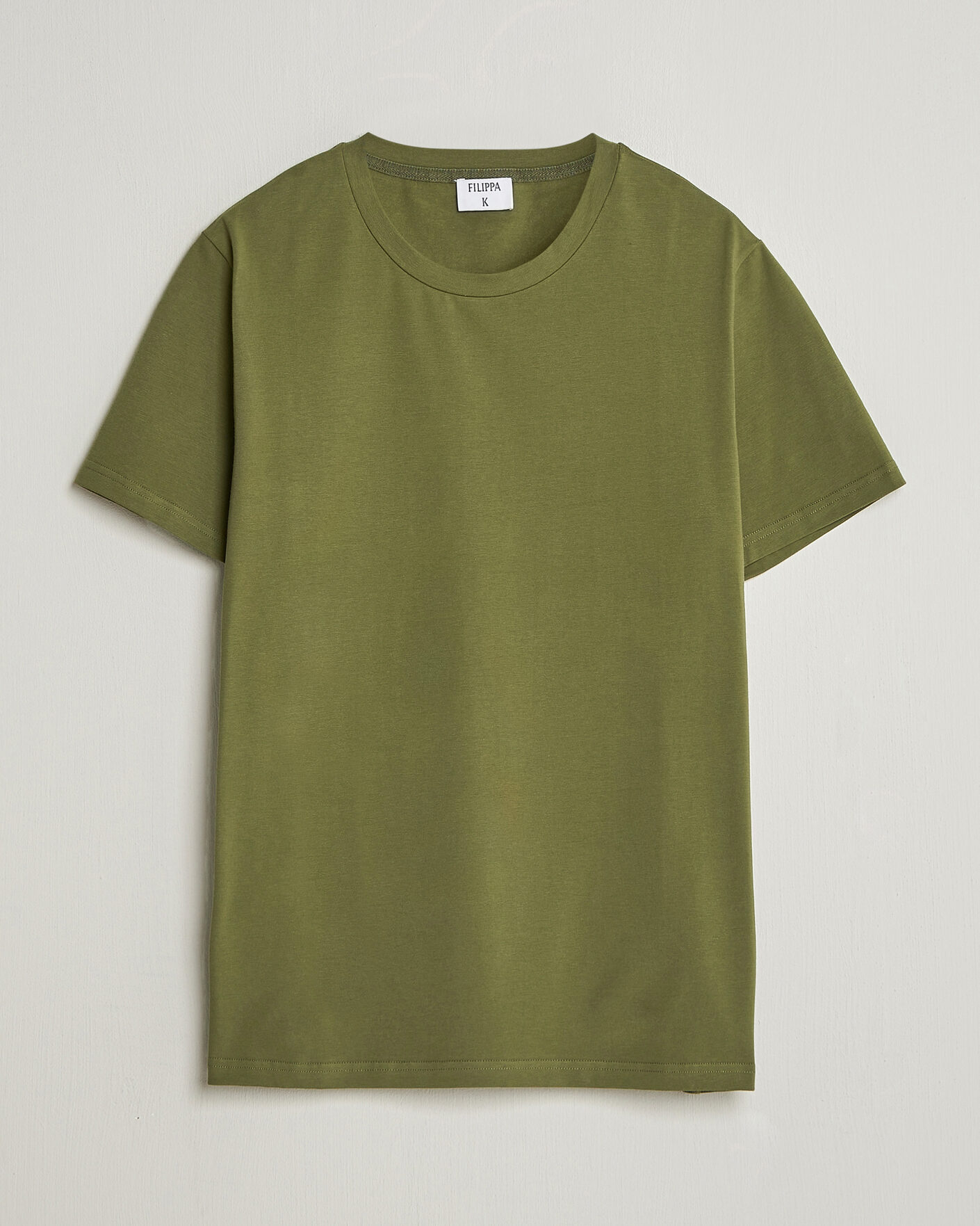 Herren | T-Shirts | Filippa K | Soft Lycra T-Shirt Laurel Green