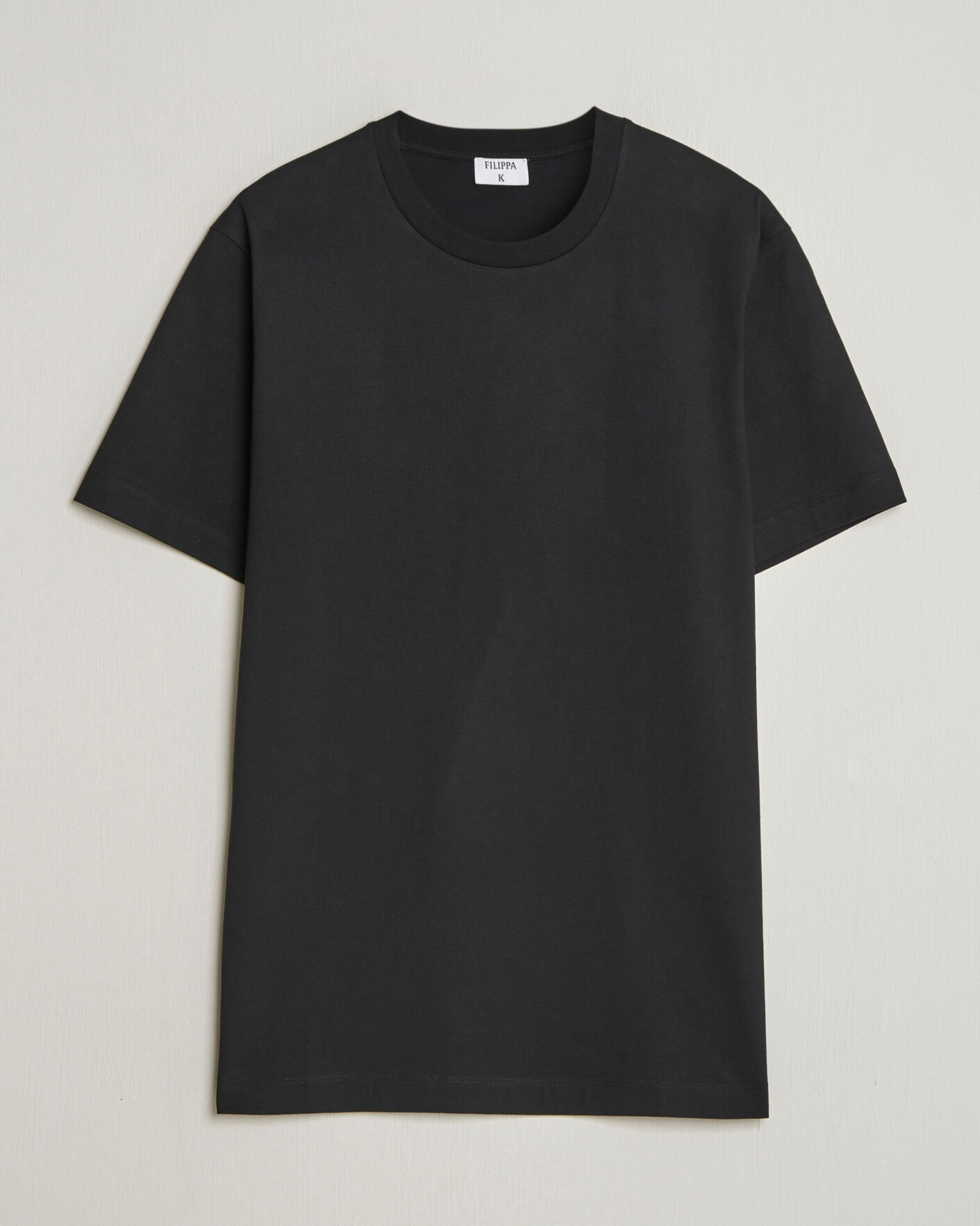 Herren | T-Shirts | Filippa K | Filip Crew Neck T-Shirt Black