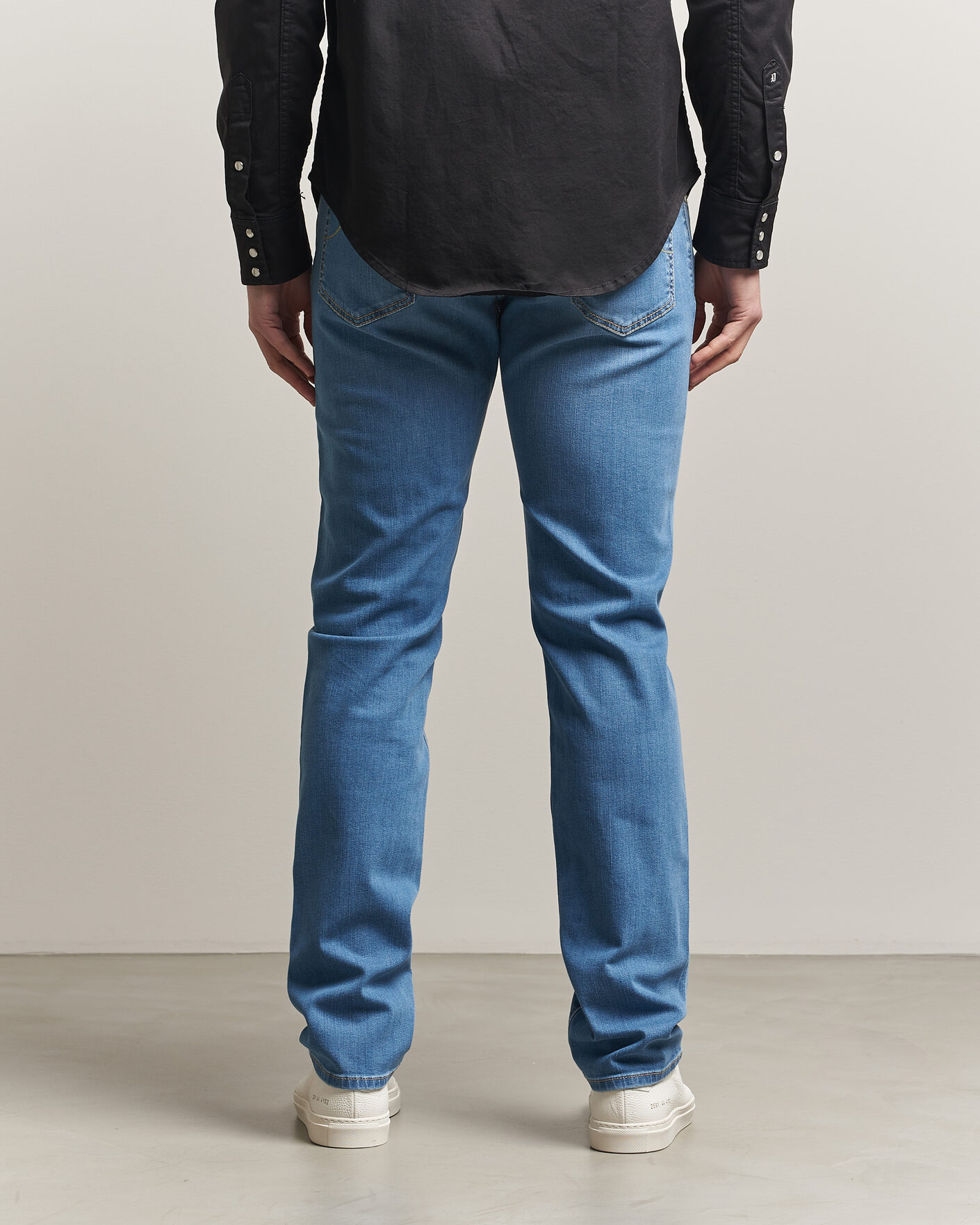 Herren | Hosen | Jacob Cohën | Bard Slim Fit Stretch Jeans Super Light Blue