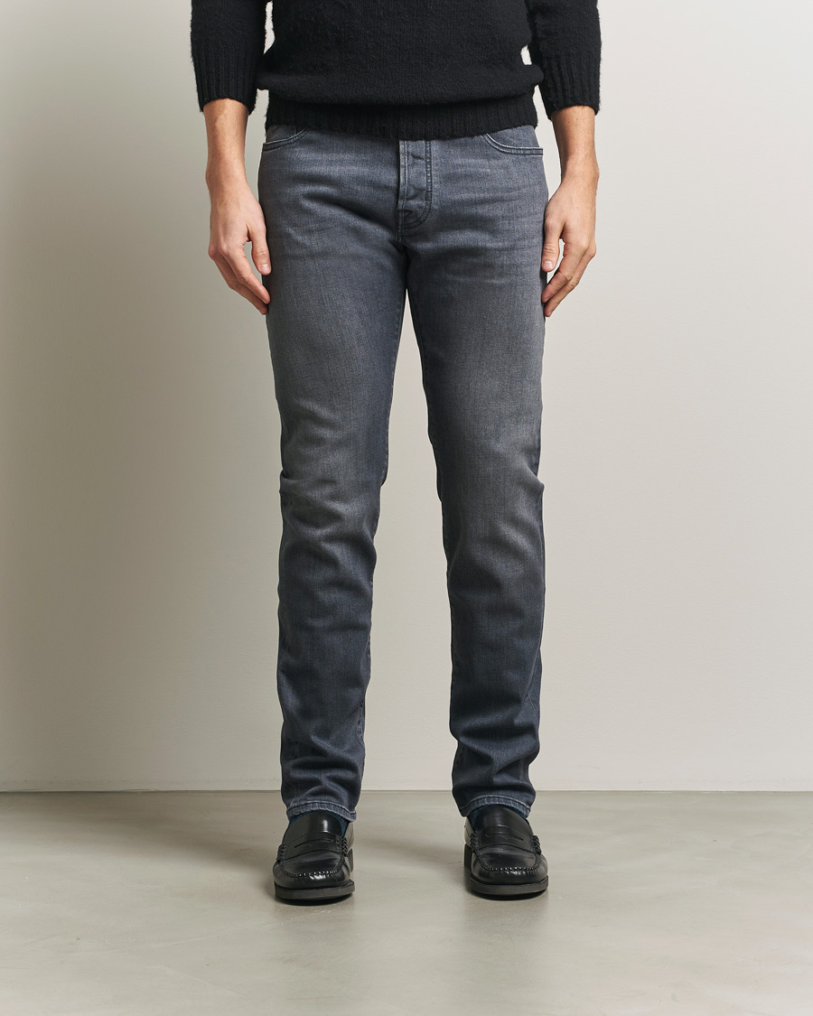 Herren | Hosen | Jacob Cohën | Bard Slim Fit Stretch Jeans Mid Grey