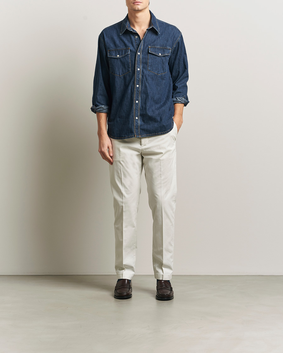 Herren | Hosen | Jacob Cohën | John Chino Off White