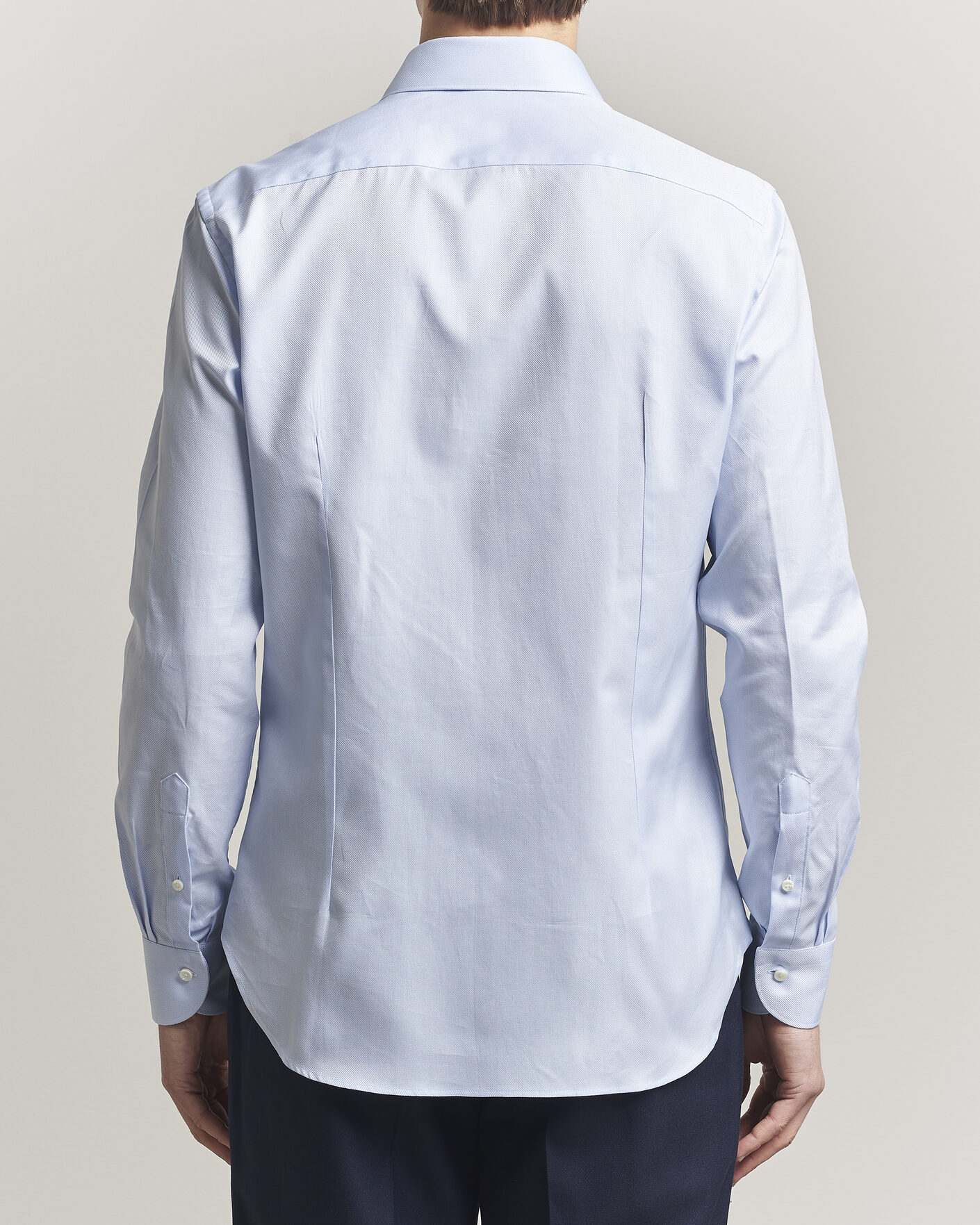 Herren | Hemden | Canali | Slim Fit Oxford Shirt Light Blue