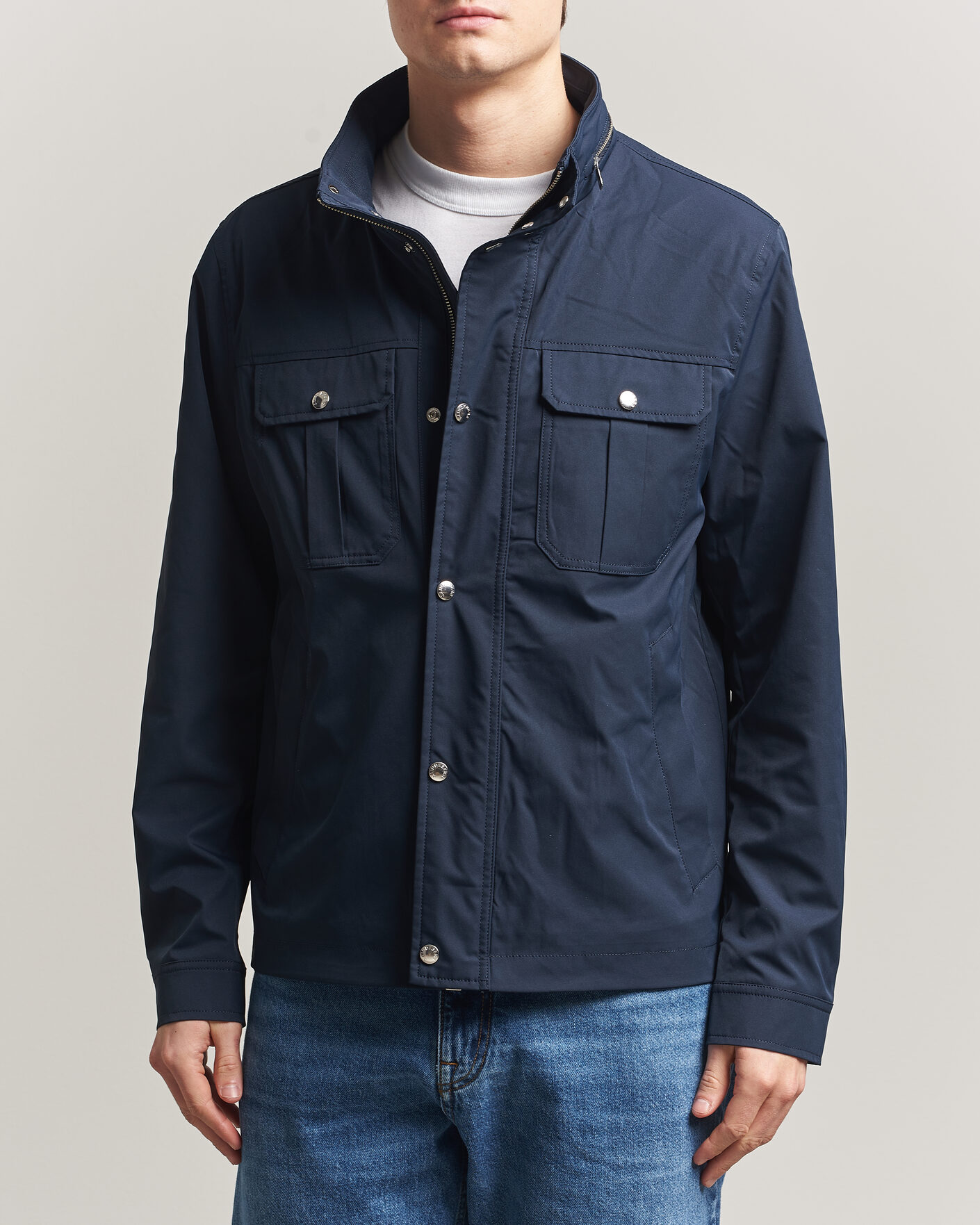 Herren | Jacken | J.Lindeberg | Bailey Recyceled Poly Jacket JL Navy