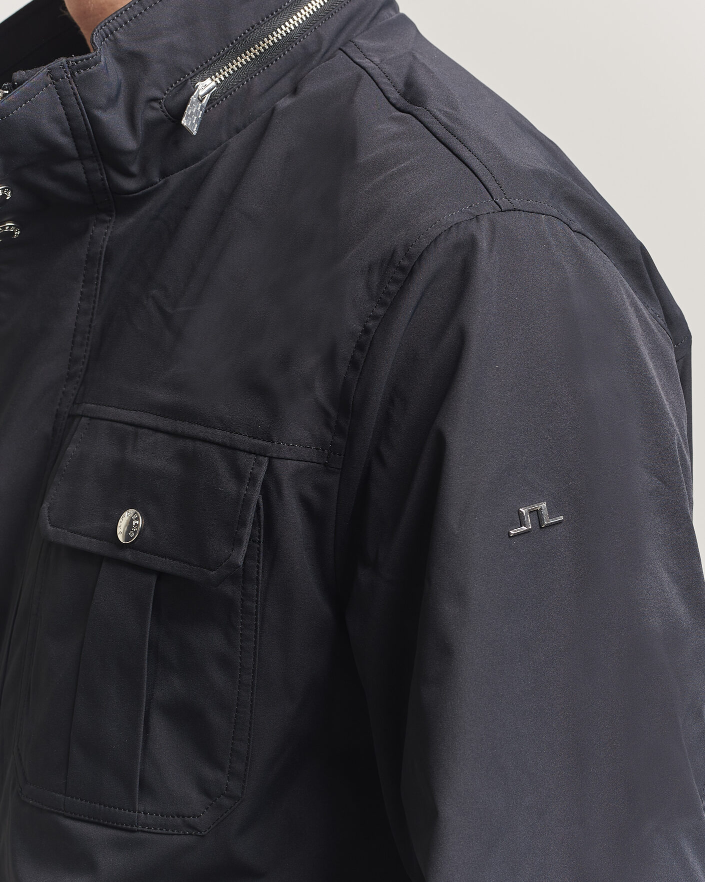 Herren | Jacken | J.Lindeberg | Bailey Recyceled Poly Jacket Black
