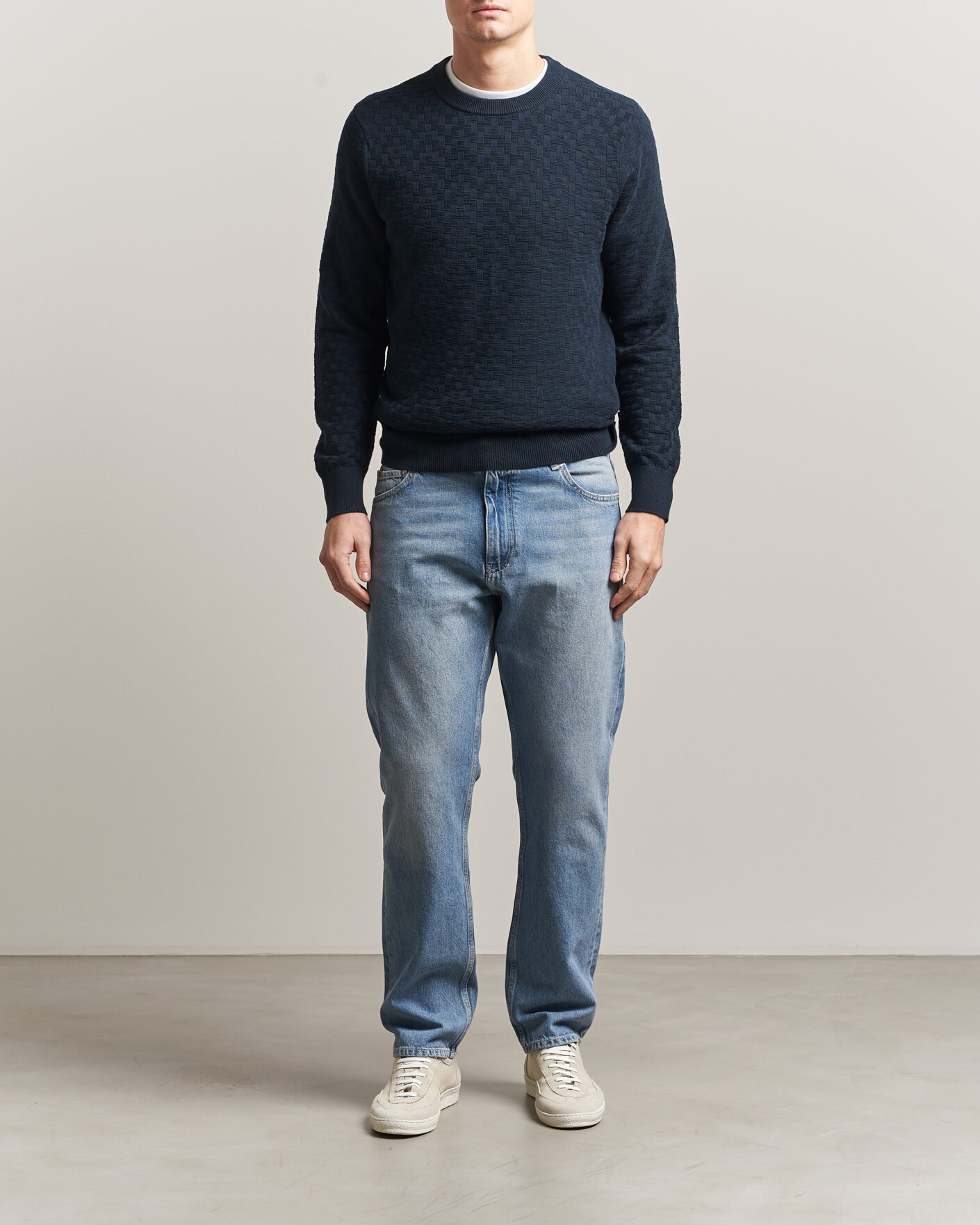 Herren | Jeans | J.Lindeberg | Cody Light Wash Regular Jeans Light Blue