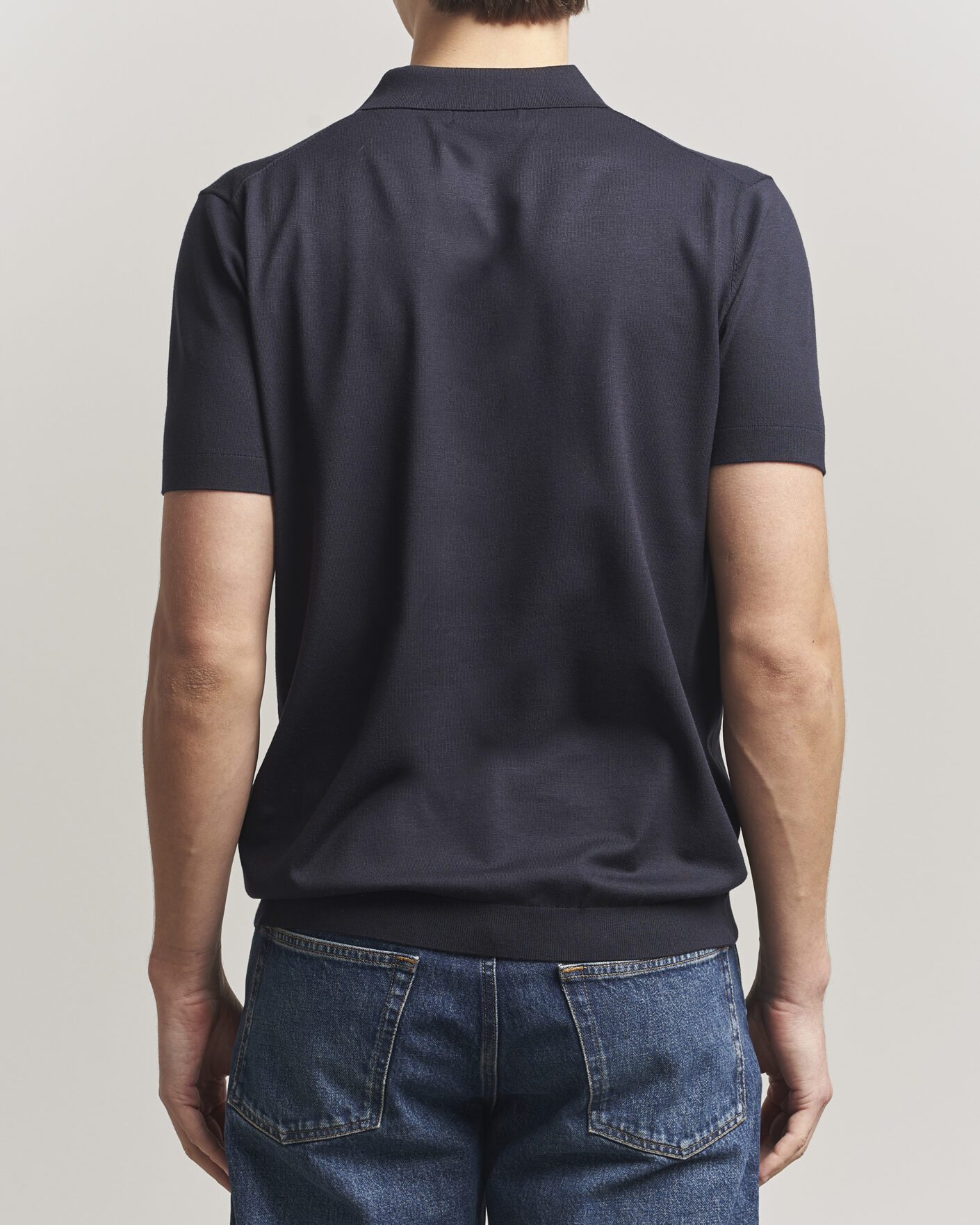 Herren | Poloshirts | J.Lindeberg | Ridge Knitted Polo JL Navy