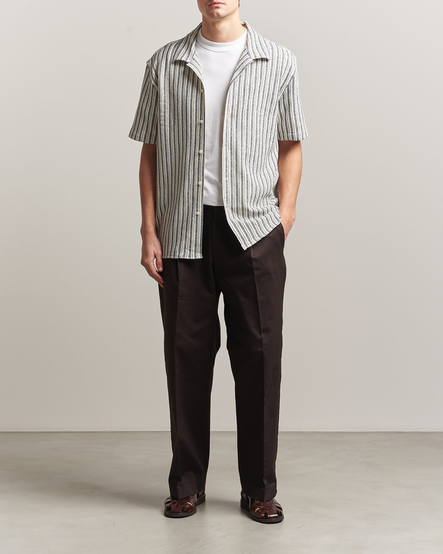 Herren | Hemden | J.Lindeberg | Elio Structure Resort Shirt JL Navy