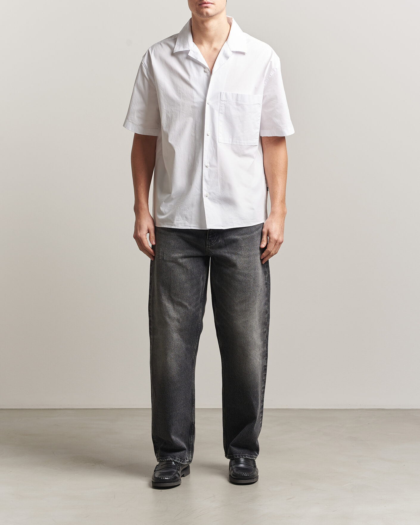 Herren | Hemden | J.Lindeberg | Ellis Cotton Resort Shirt White