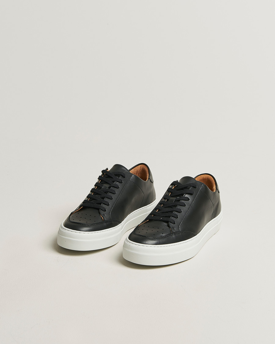 Herren | Sneaker | J.Lindeberg | Art Signature Leather Sneaker Black