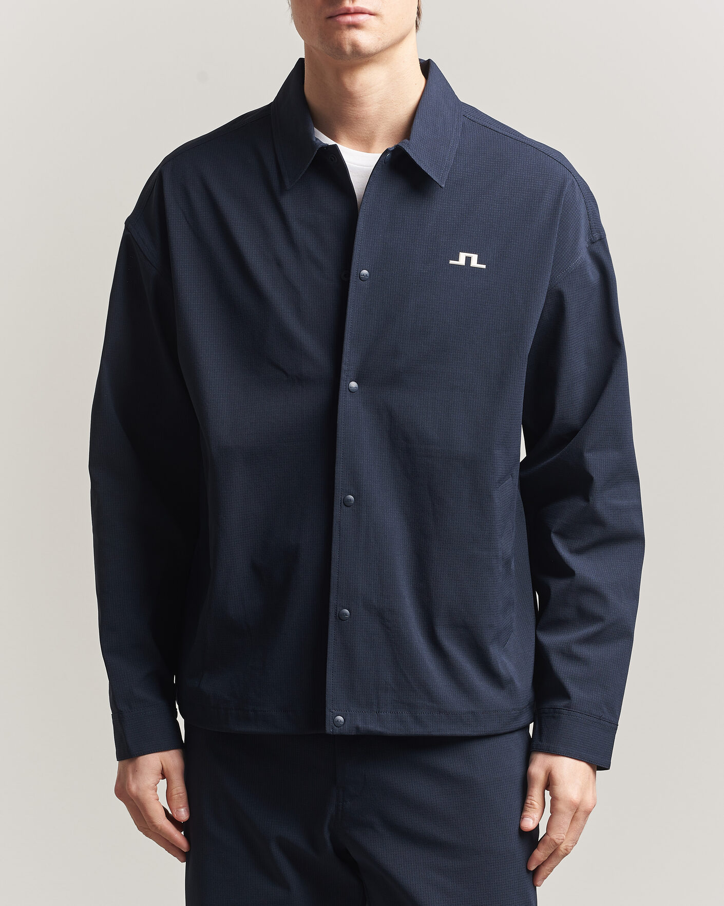 Herren | Hemden | J.Lindeberg | Dex Coach Overshirt JL Navy