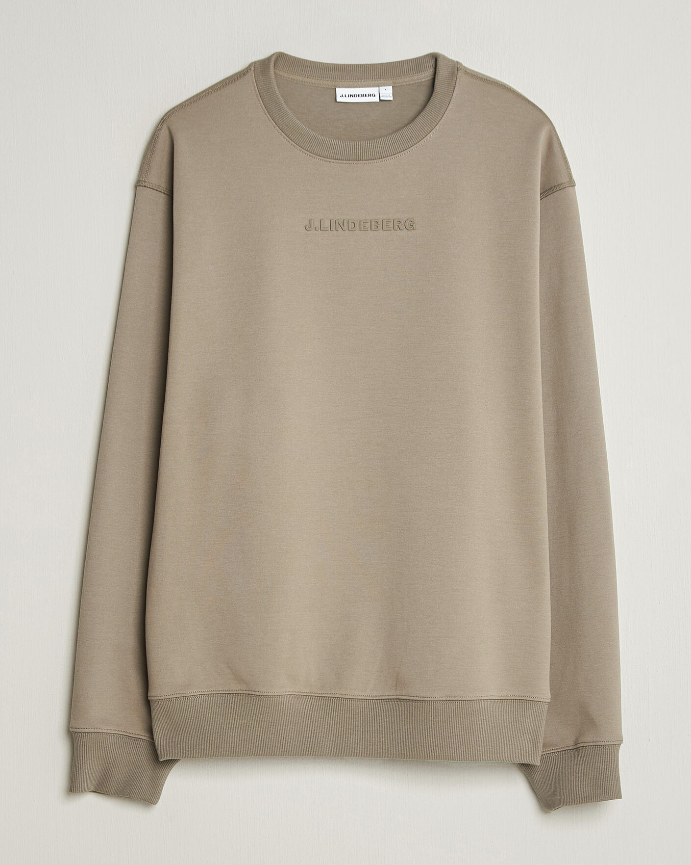 Herren | Pullover | J.Lindeberg | Club Crew Neck Brindle