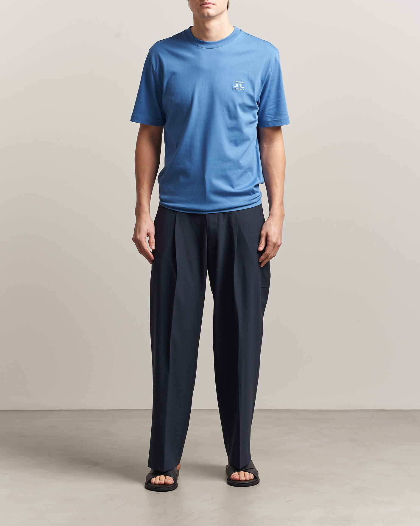 Herren | T-Shirts | J.Lindeberg | Parcie T-Shirt Federal Blue