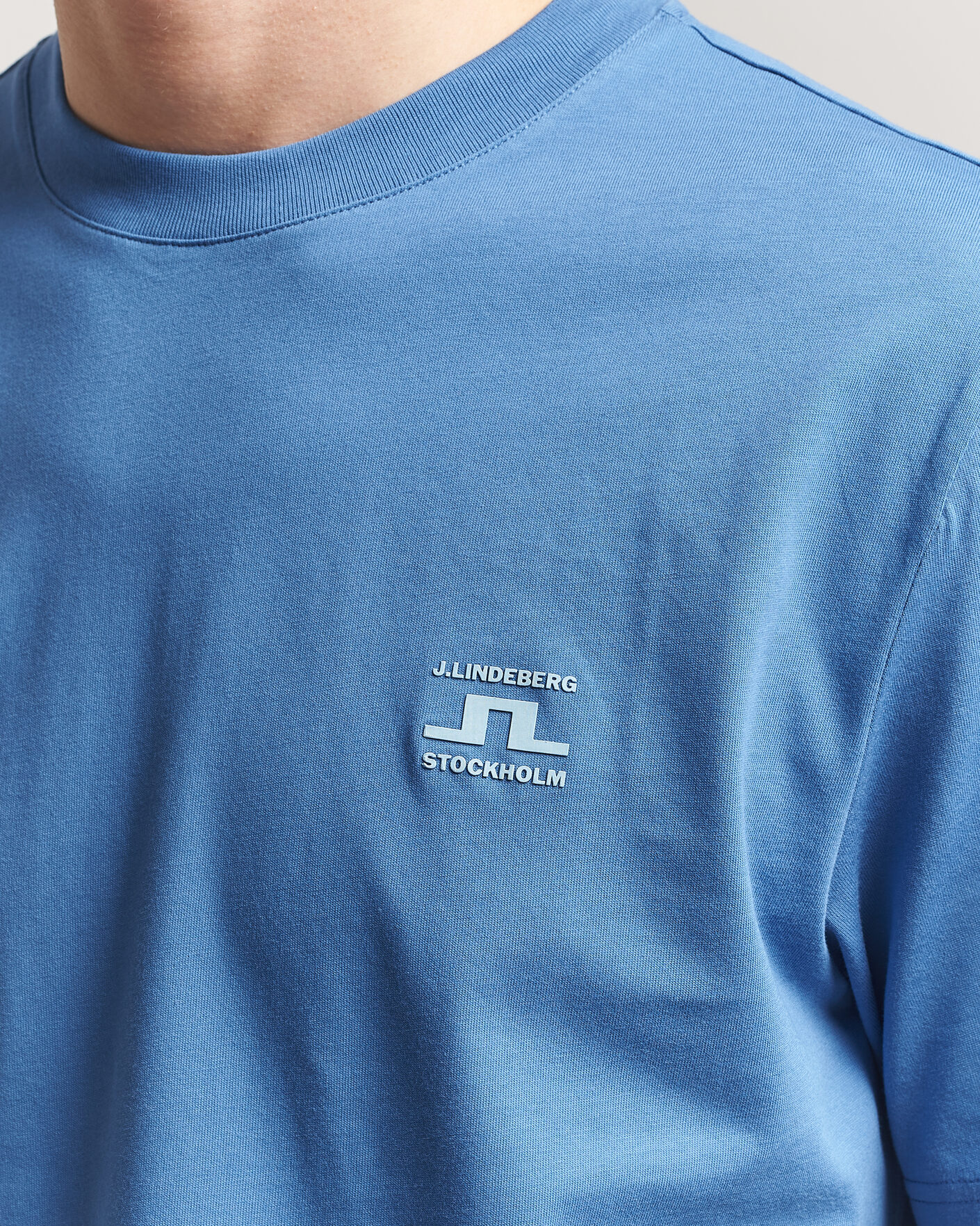 Herren | T-Shirts | J.Lindeberg | Parcie T-Shirt Federal Blue