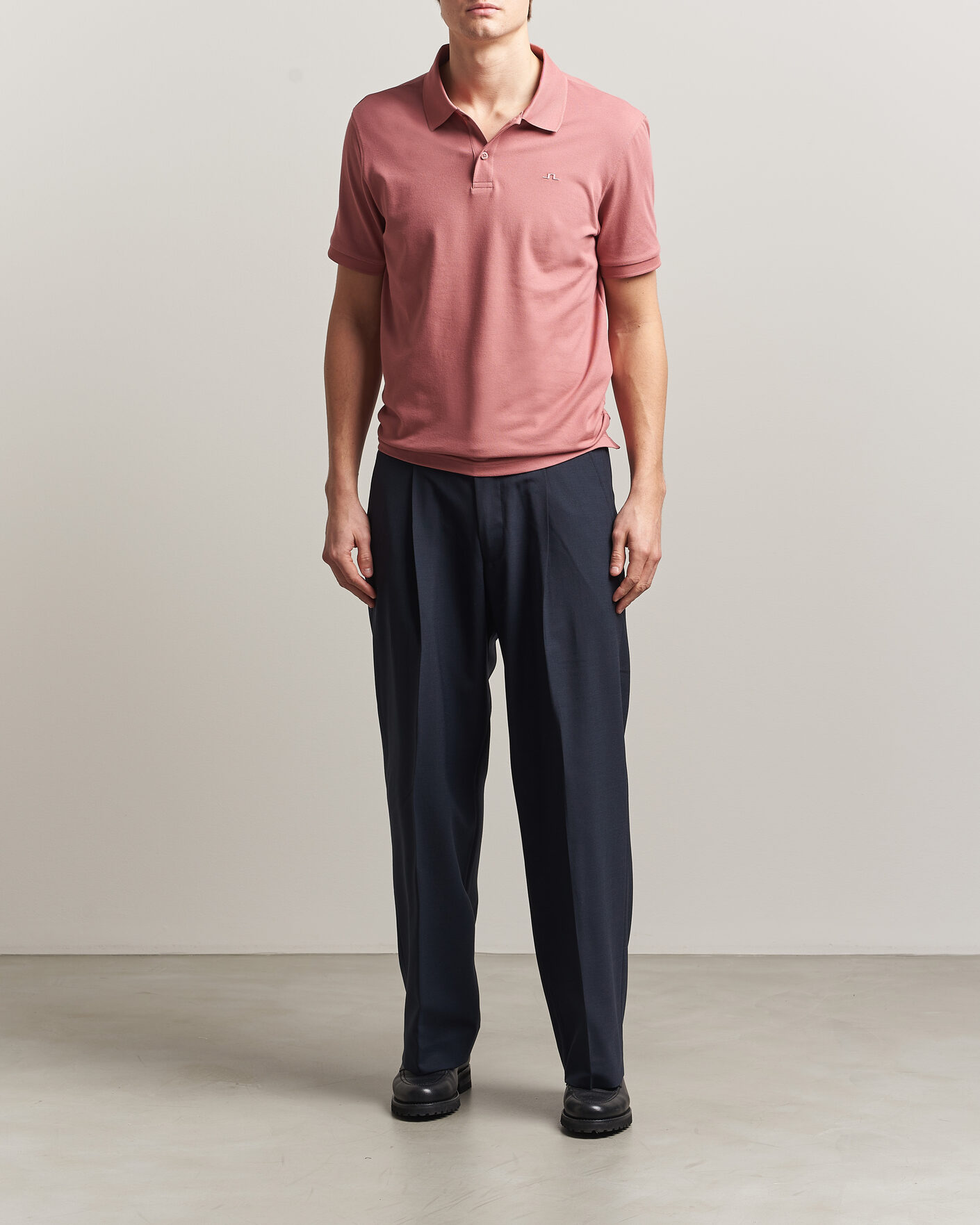 Herren | Poloshirts | J.Lindeberg | Verse Polo Withered Rose