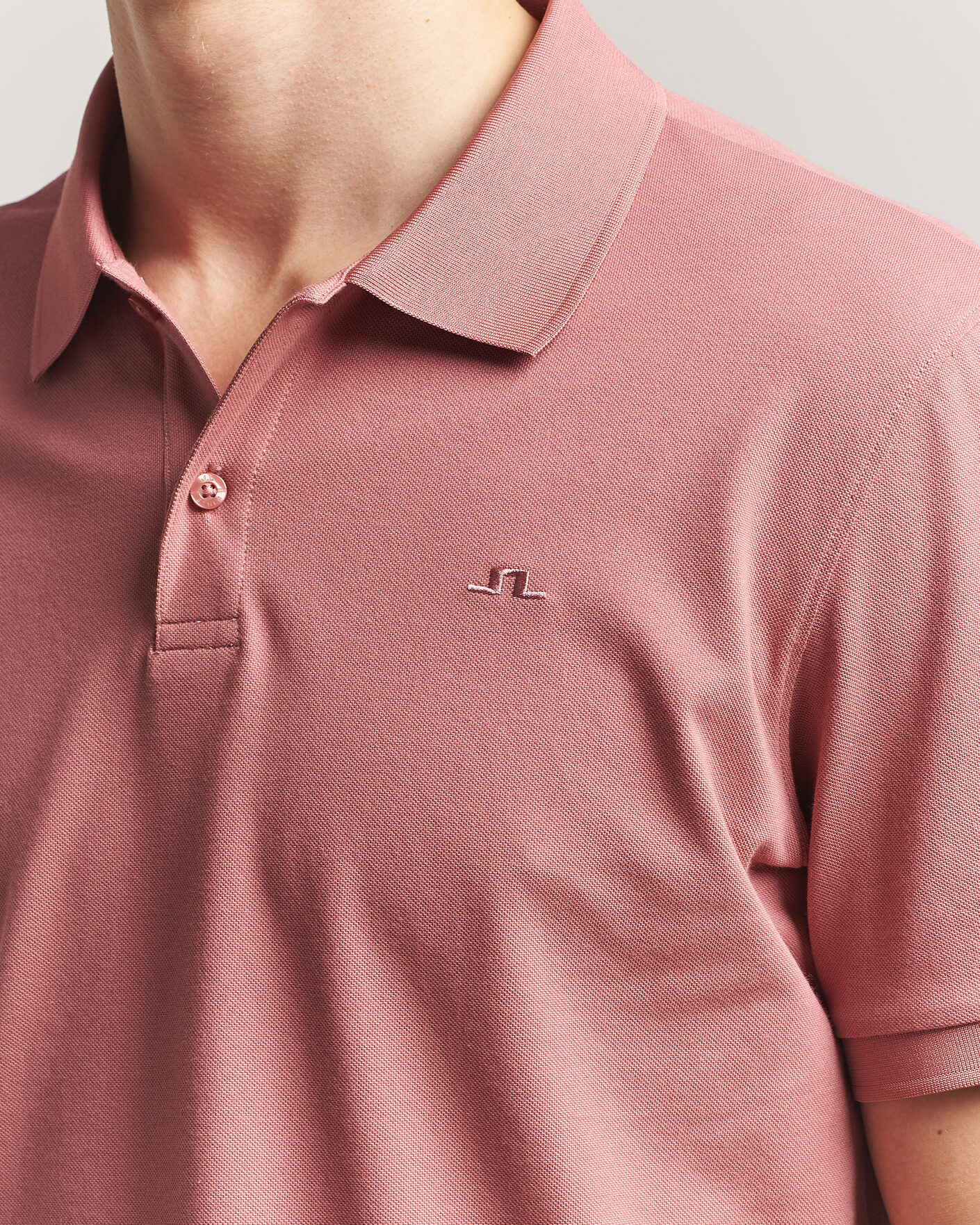 Herren | Poloshirts | J.Lindeberg | Verse Polo Withered Rose