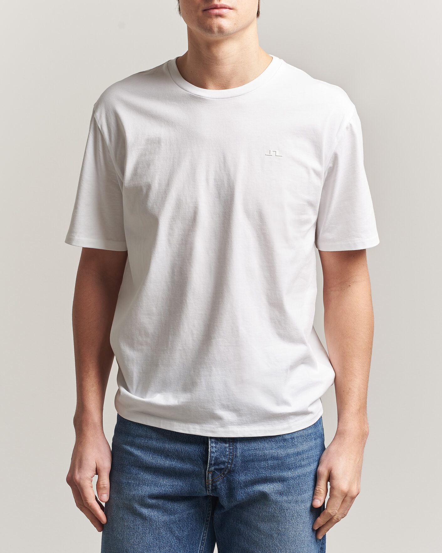Herren | T-Shirts | J.Lindeberg | Alpha T-Shirt White