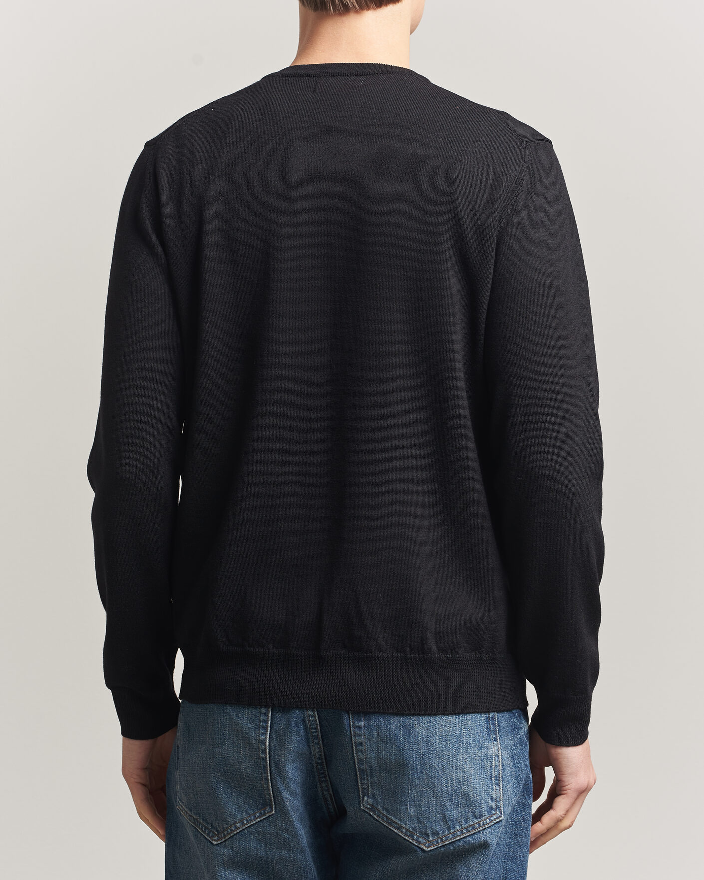 Herren | Pullover | J.Lindeberg | Lymann Merino V-Neck Pullover Black