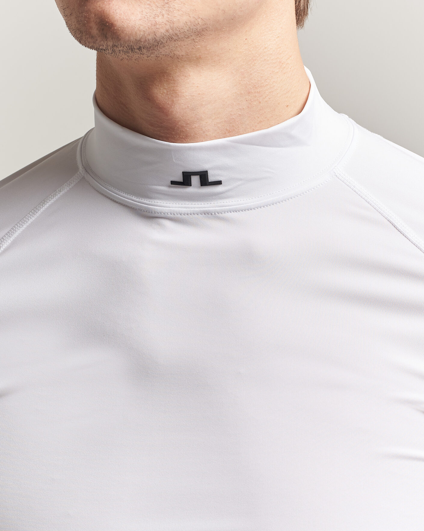 Herren | T-Shirts | J.Lindeberg | Ello Compression T-Shirt White