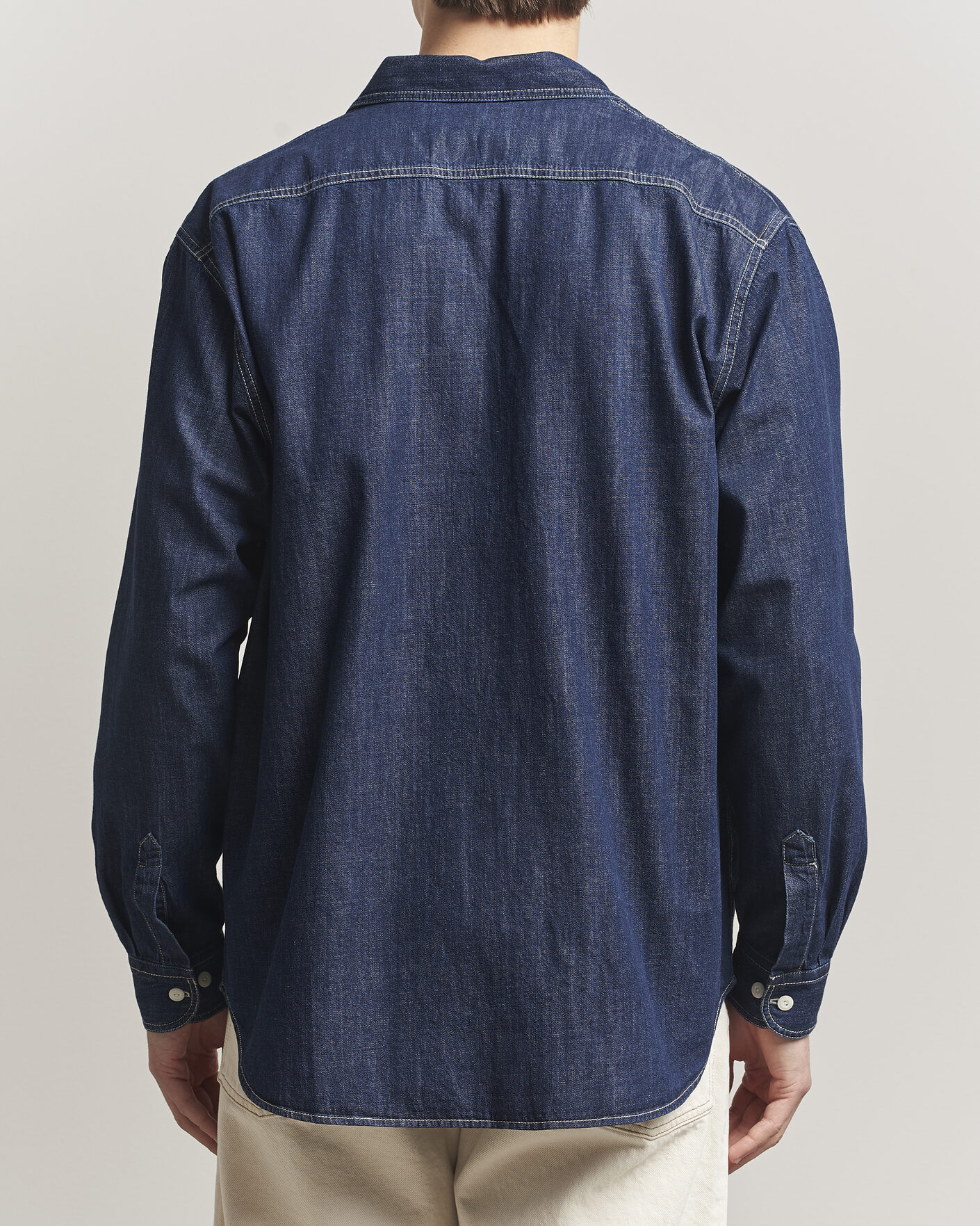 Herren | Hemden | Nudie Jeans | Julian Denim Shirt Rinsed