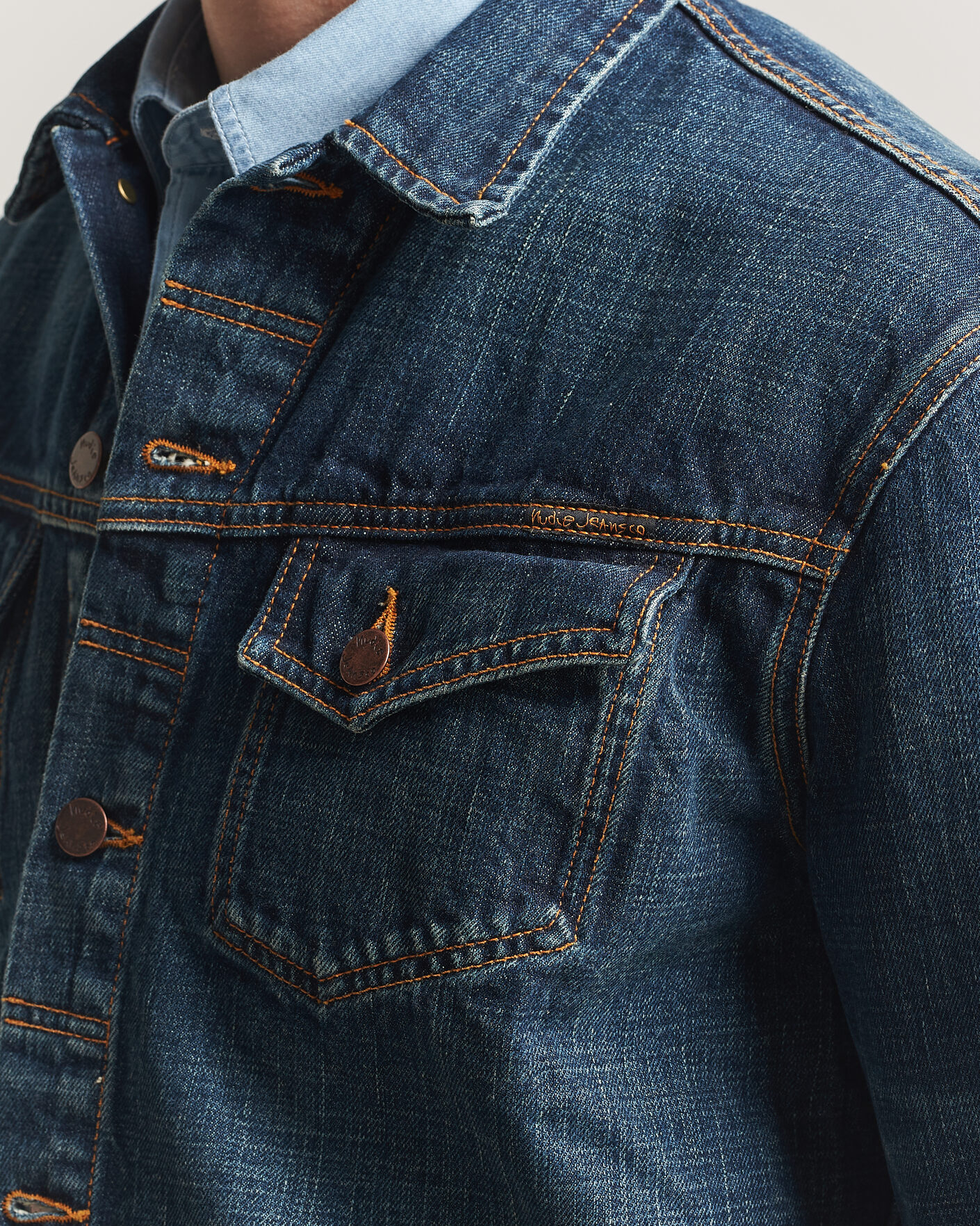 Herren | Jacken | Nudie Jeans | Conny Denim Jacket Heavy Used