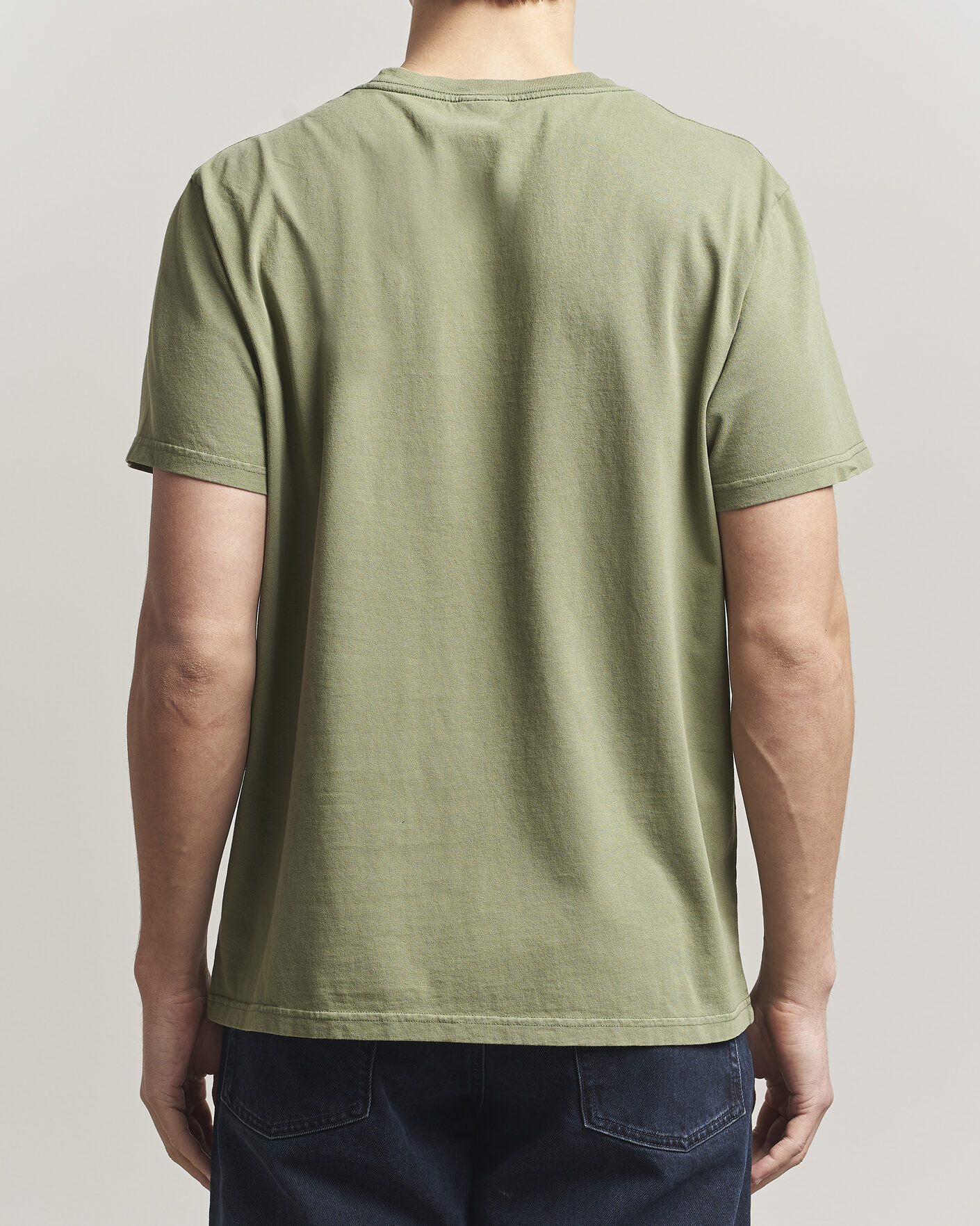 Herren | T-Shirts | Nudie Jeans | Roy Printed T-Shirt Green