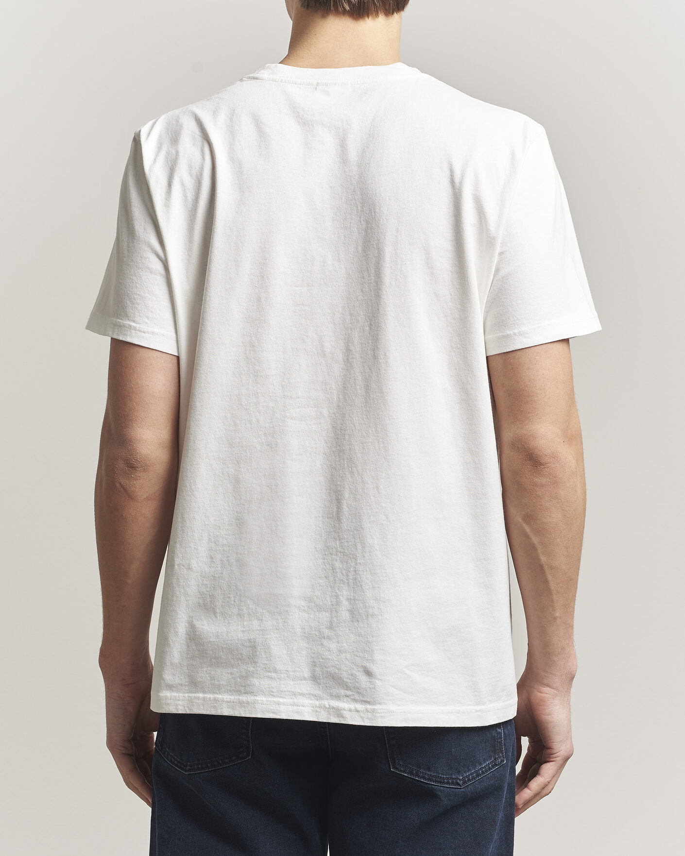 Herren | T-Shirts | Nudie Jeans | Roy Printed T-Shirt Chalk White