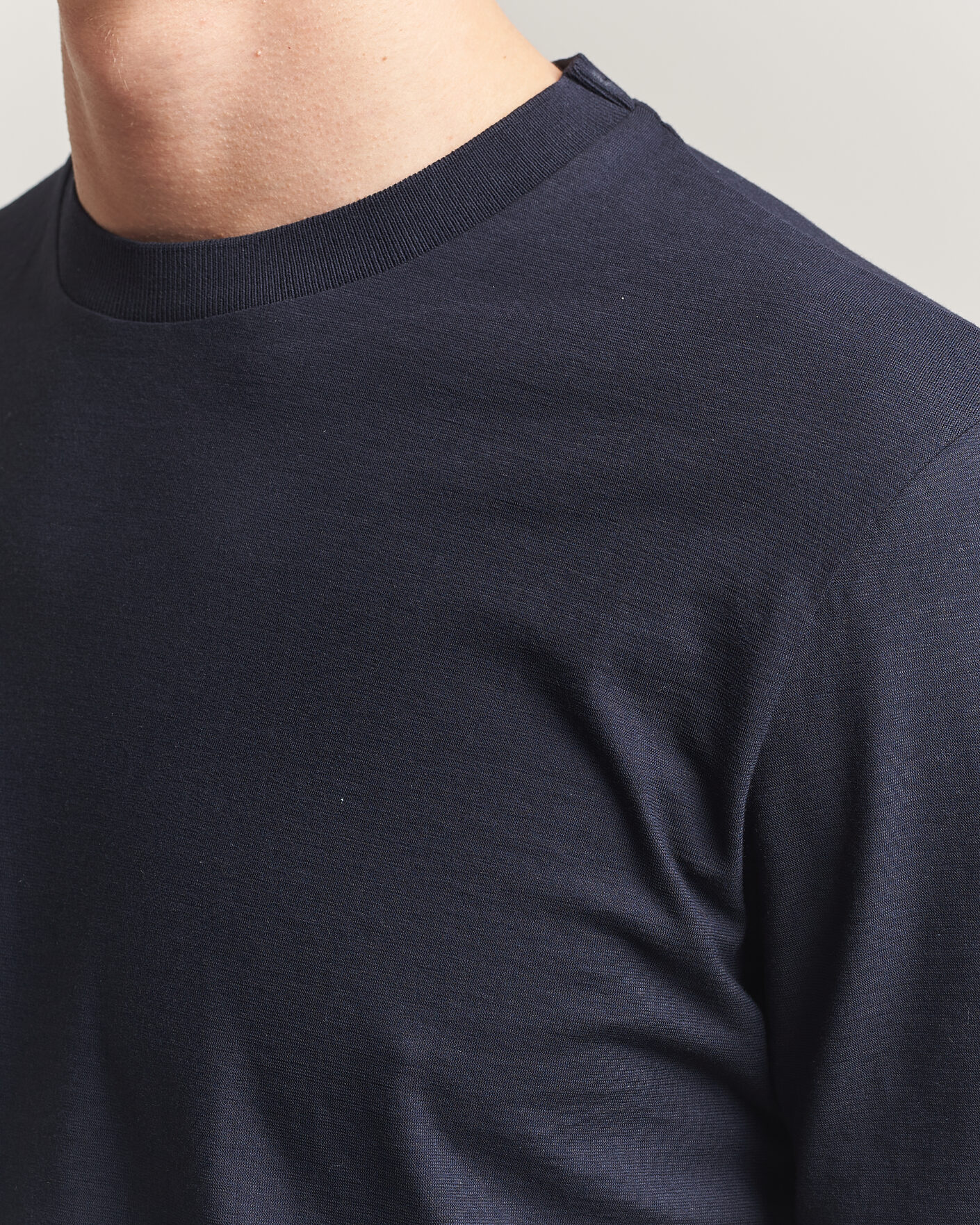 Herren | T-Shirts | Paul Smith | Crew Neck T-Shirt Navy