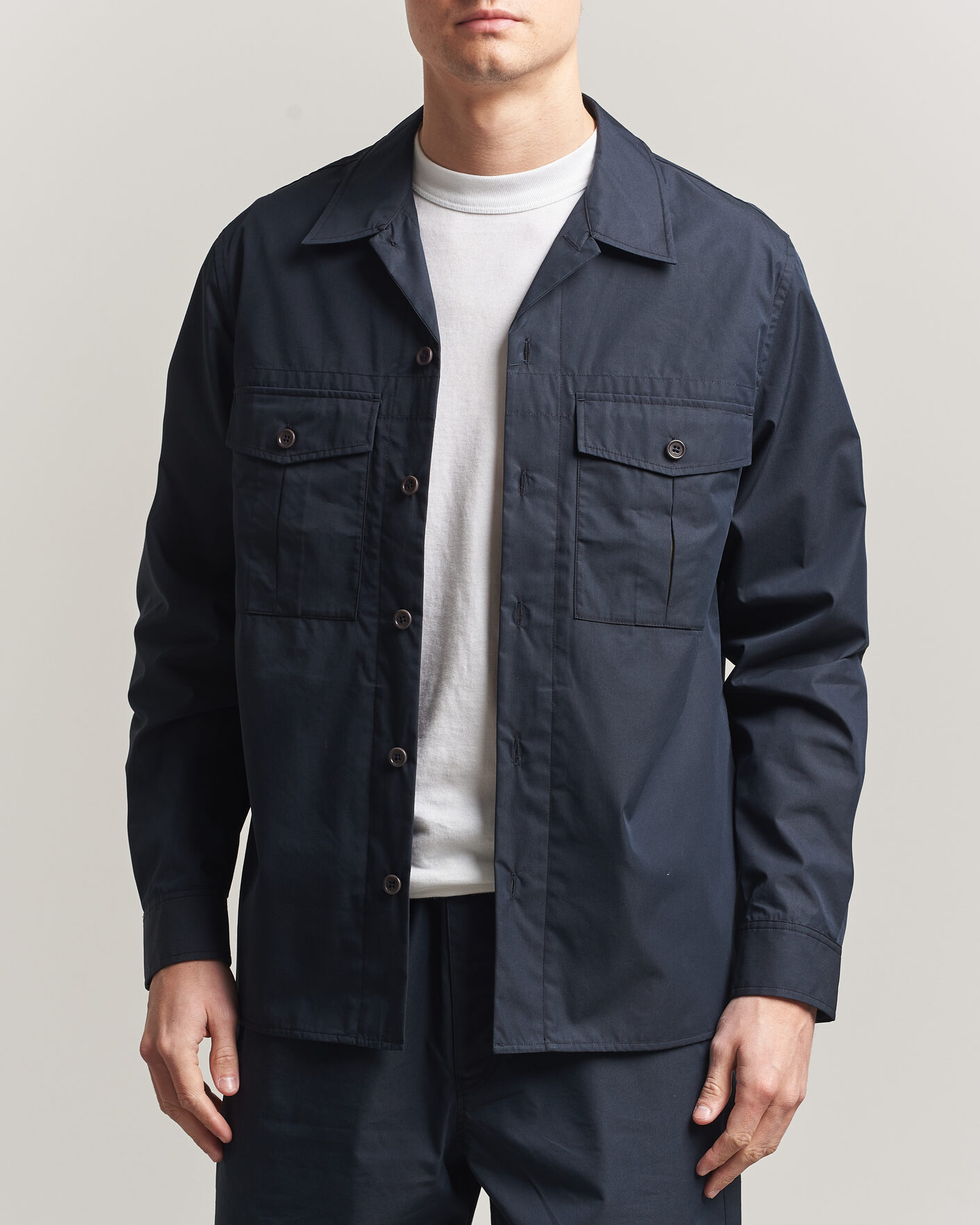 Herren | Hemden | PS Paul Smith | Casual Cotton Overshirt Navy