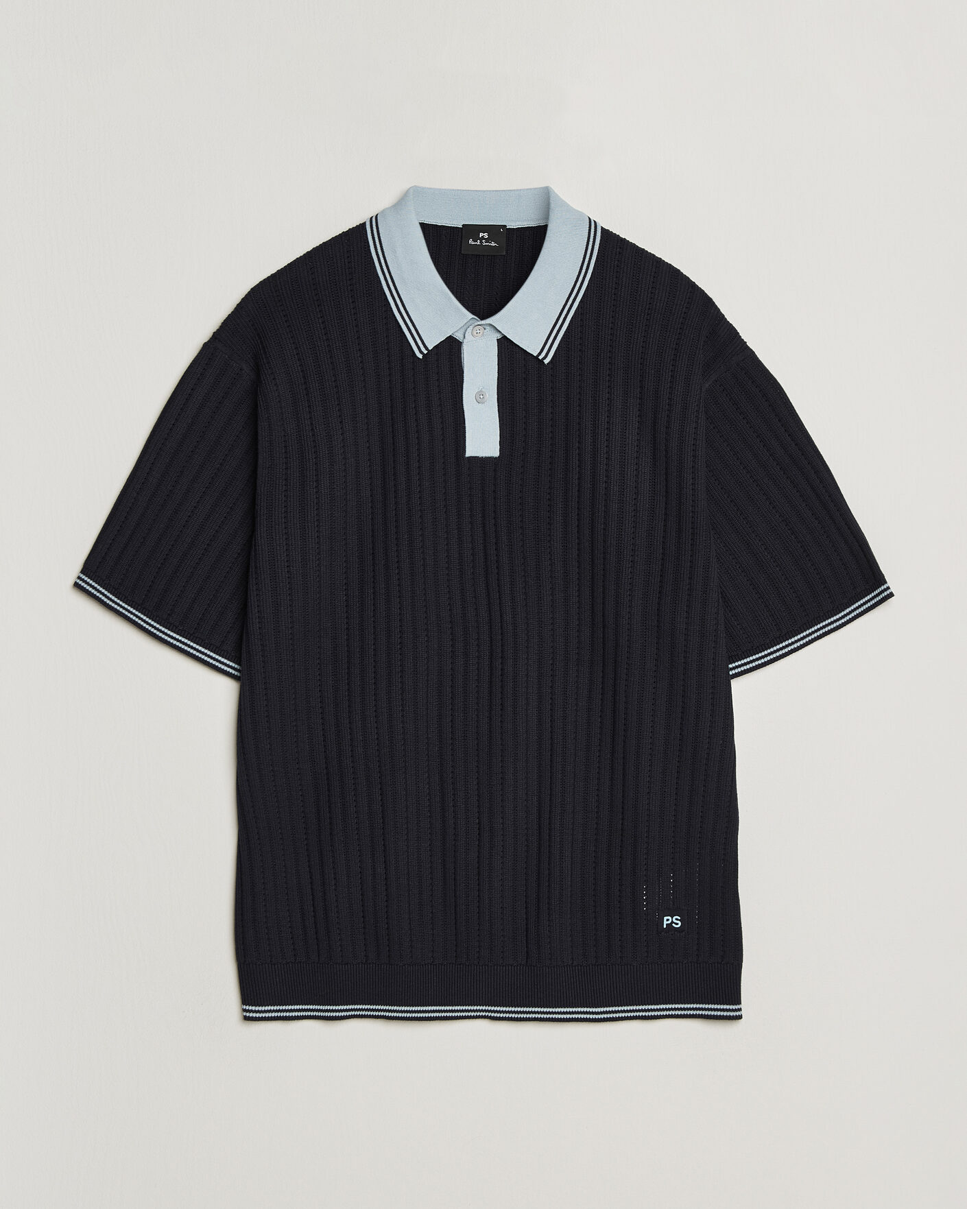 Herren | Poloshirts | PS Paul Smith | Cotton Knitted Polo Navy