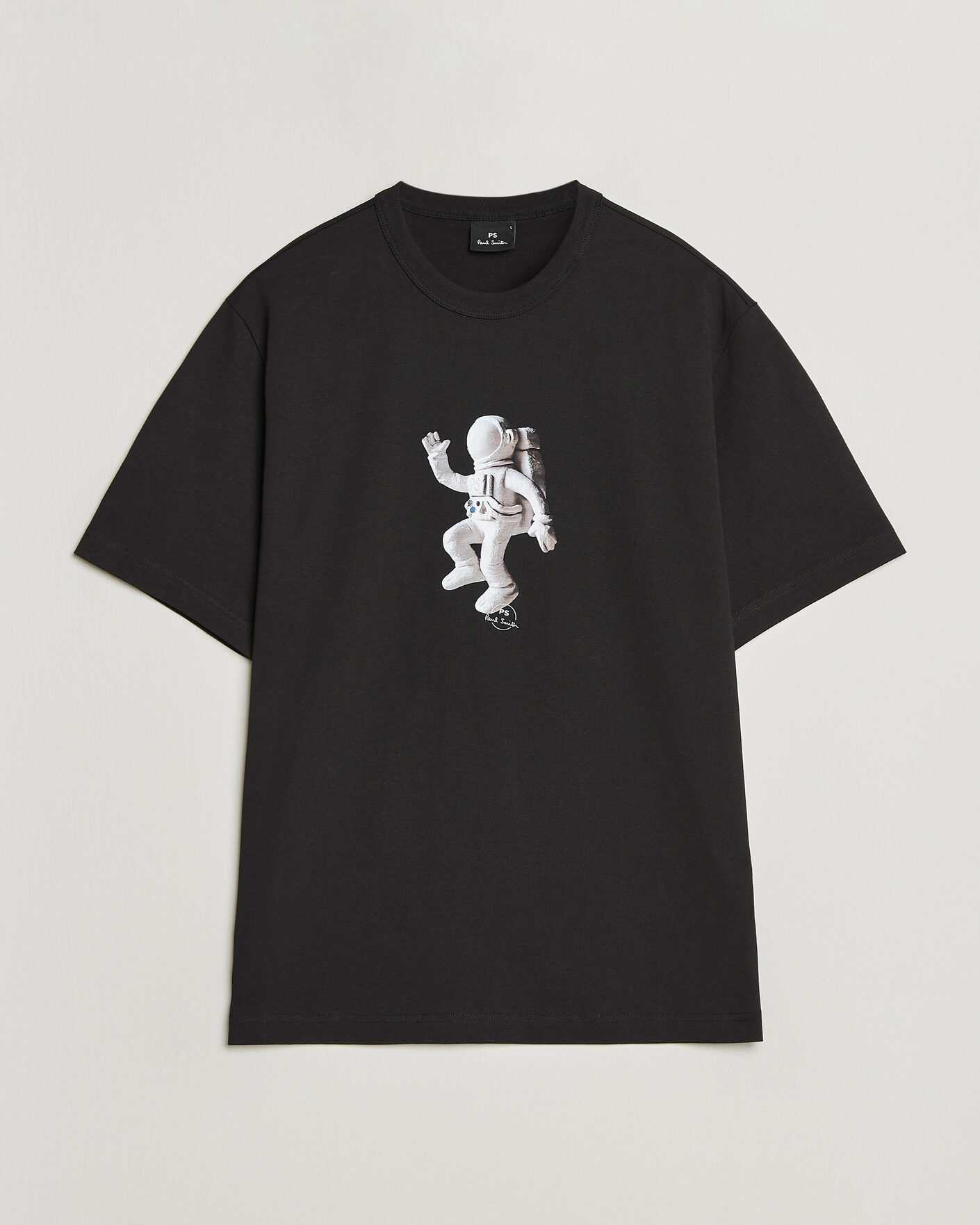 Herren | T-Shirts | PS Paul Smith | Astronaut Printed T-Shirt Black