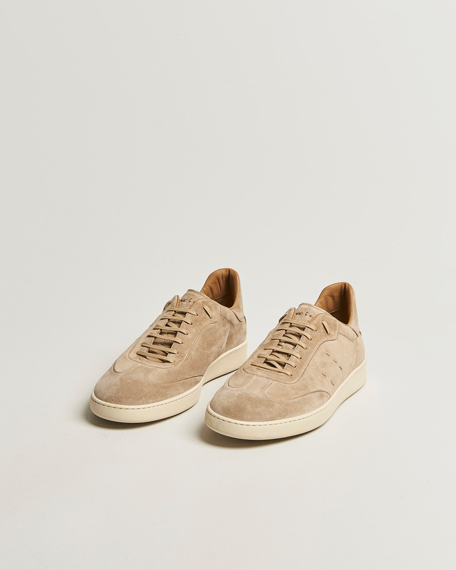 Herren | Sneaker | Kiton | Classic Suede Sneakers Sand