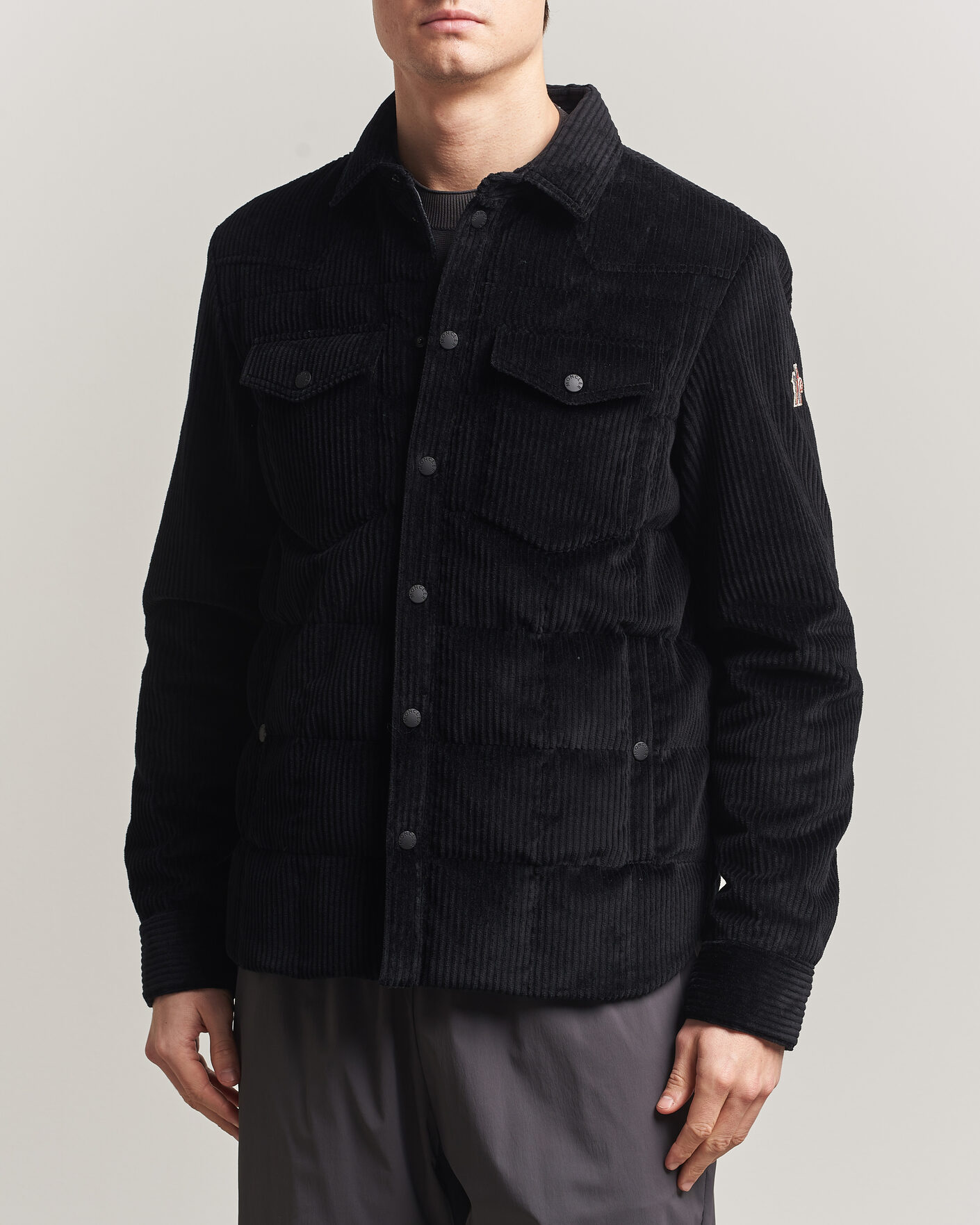 Herren | Jacken | Moncler Grenoble | Gelt Corduroy Shirt Jacket Black