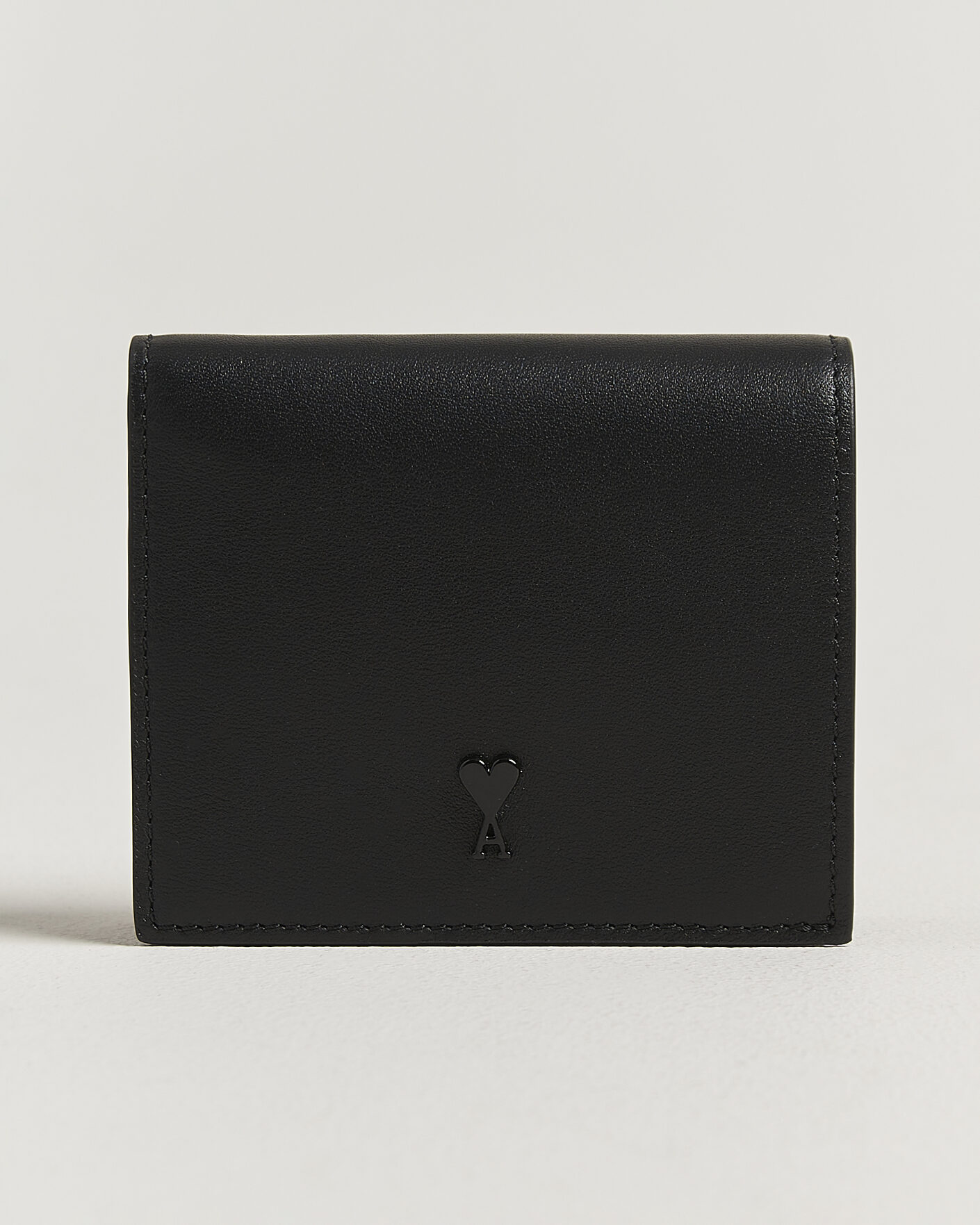 Herren | Geldbörsen | AMI | Tonal Heart Logo Wallet Black