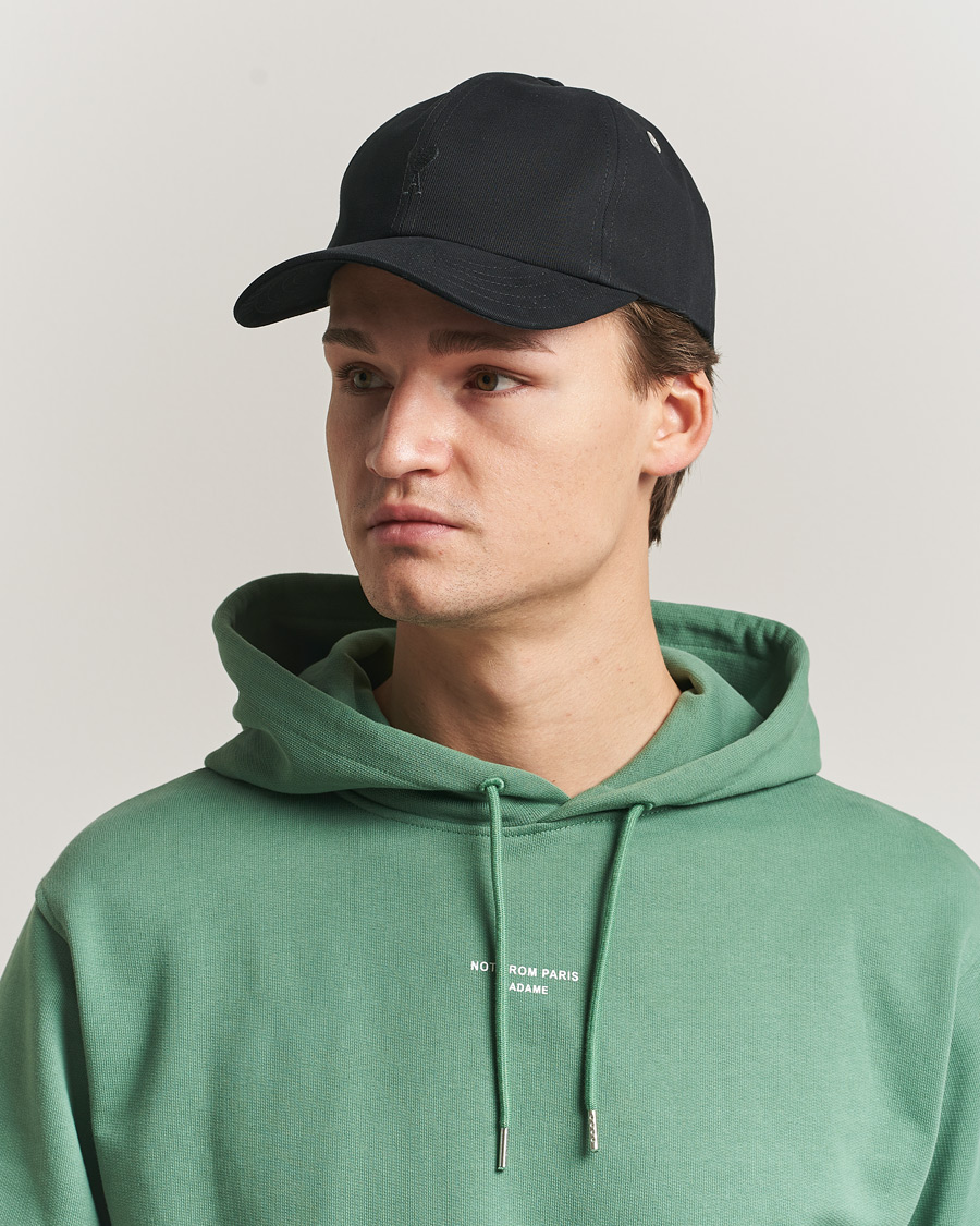 Herren | Hüte & Mützen | AMI | Black Heart Logo Cap Black