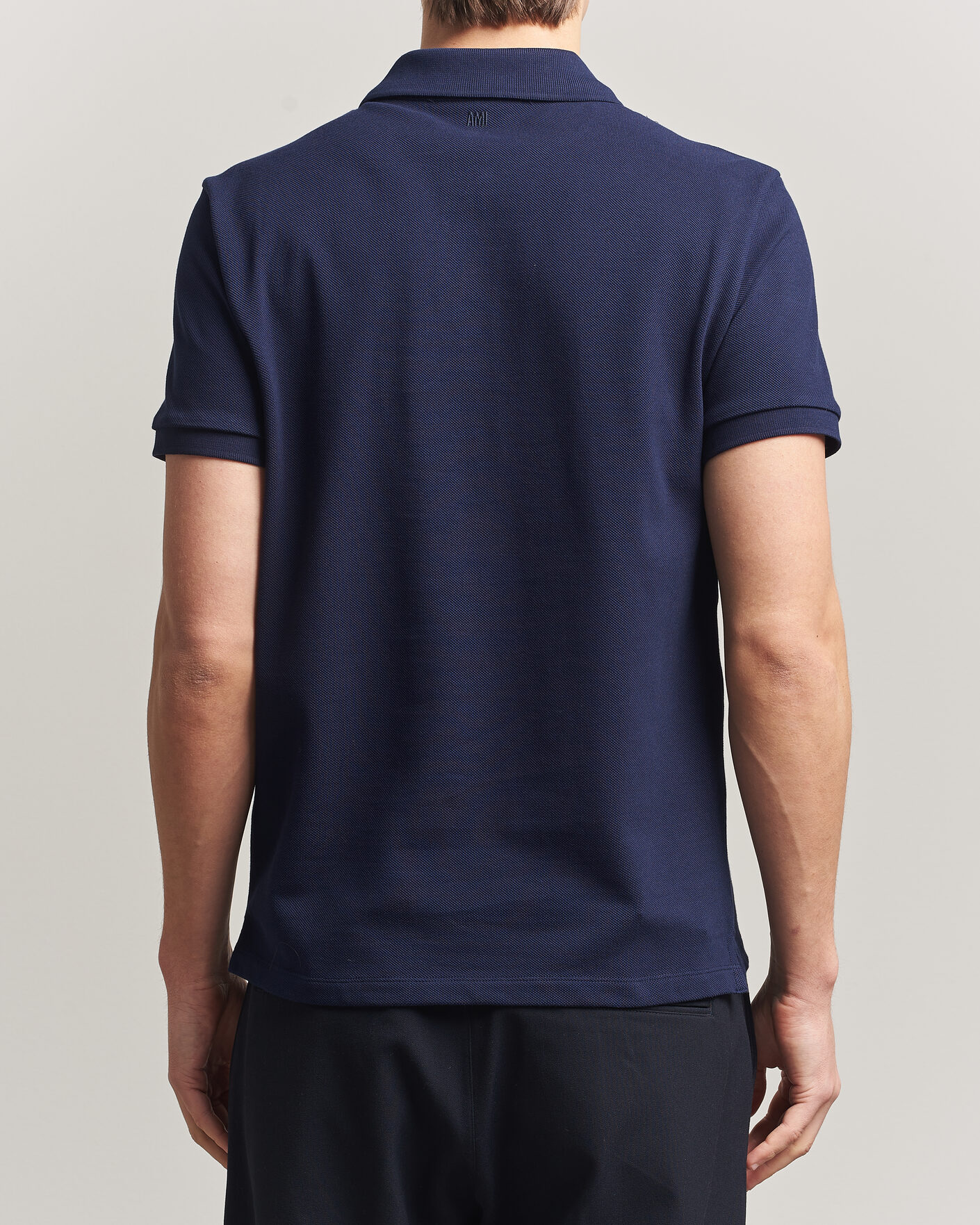 Herren | Poloshirts | AMI | Heart Logo Polo Navy