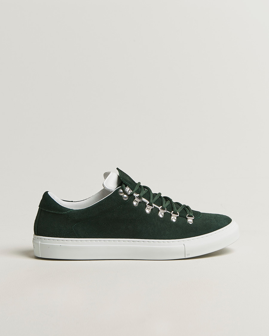 Herren | Sneaker | Diemme | Marostica Low Sneaker Bottle Green Suede