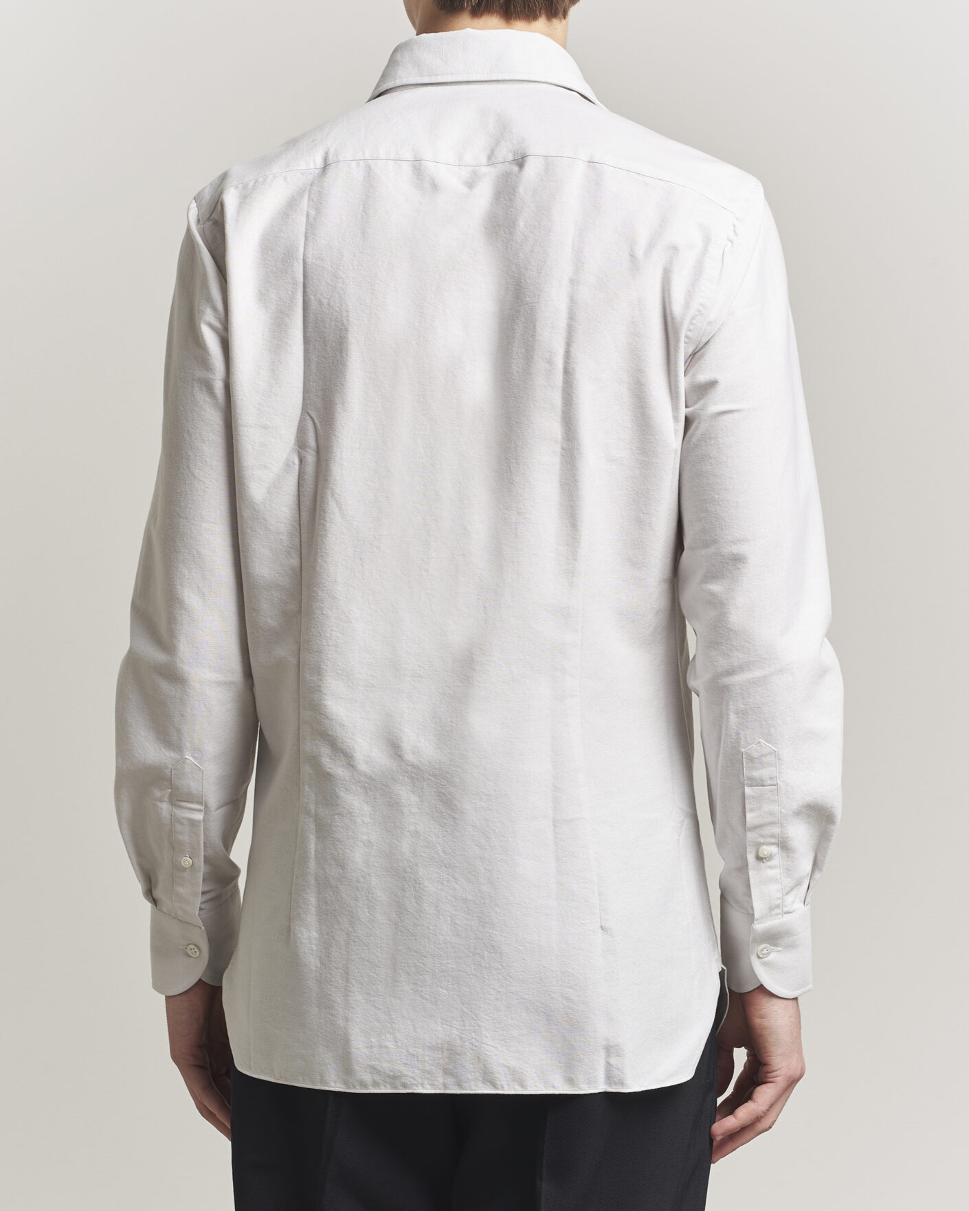 Herren | Hemden | 100Hands | Washed Oxford Shirt Grey